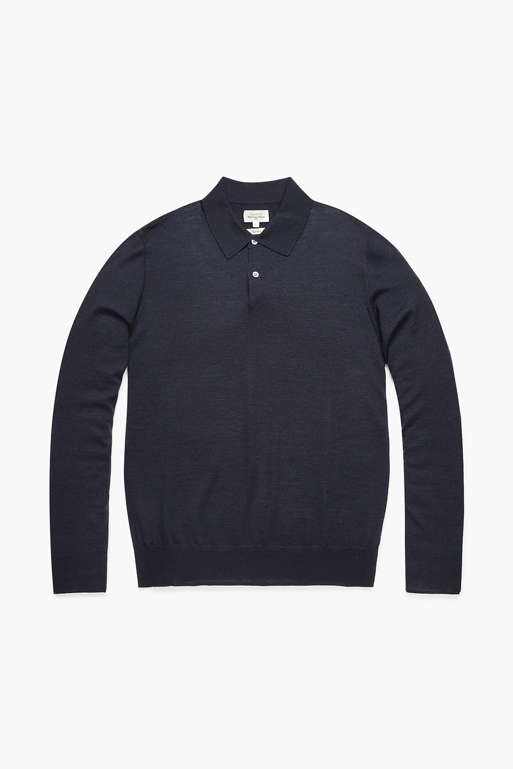 MERINO POLO 울 폴로 101 다크네이비 긴소매 니트