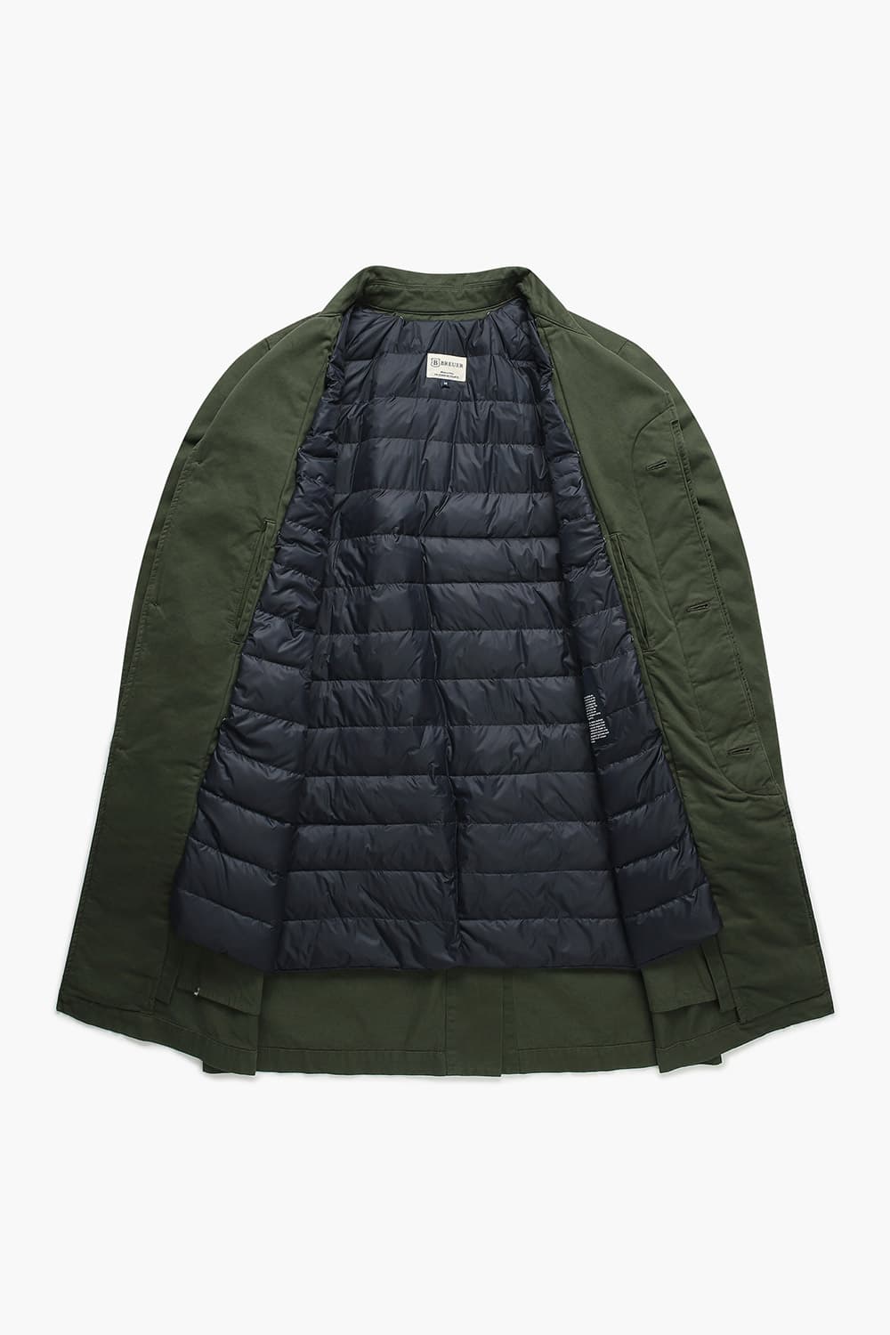 BORART 코튼 다운 안감 트렌치 코트 50FW2404STH455004