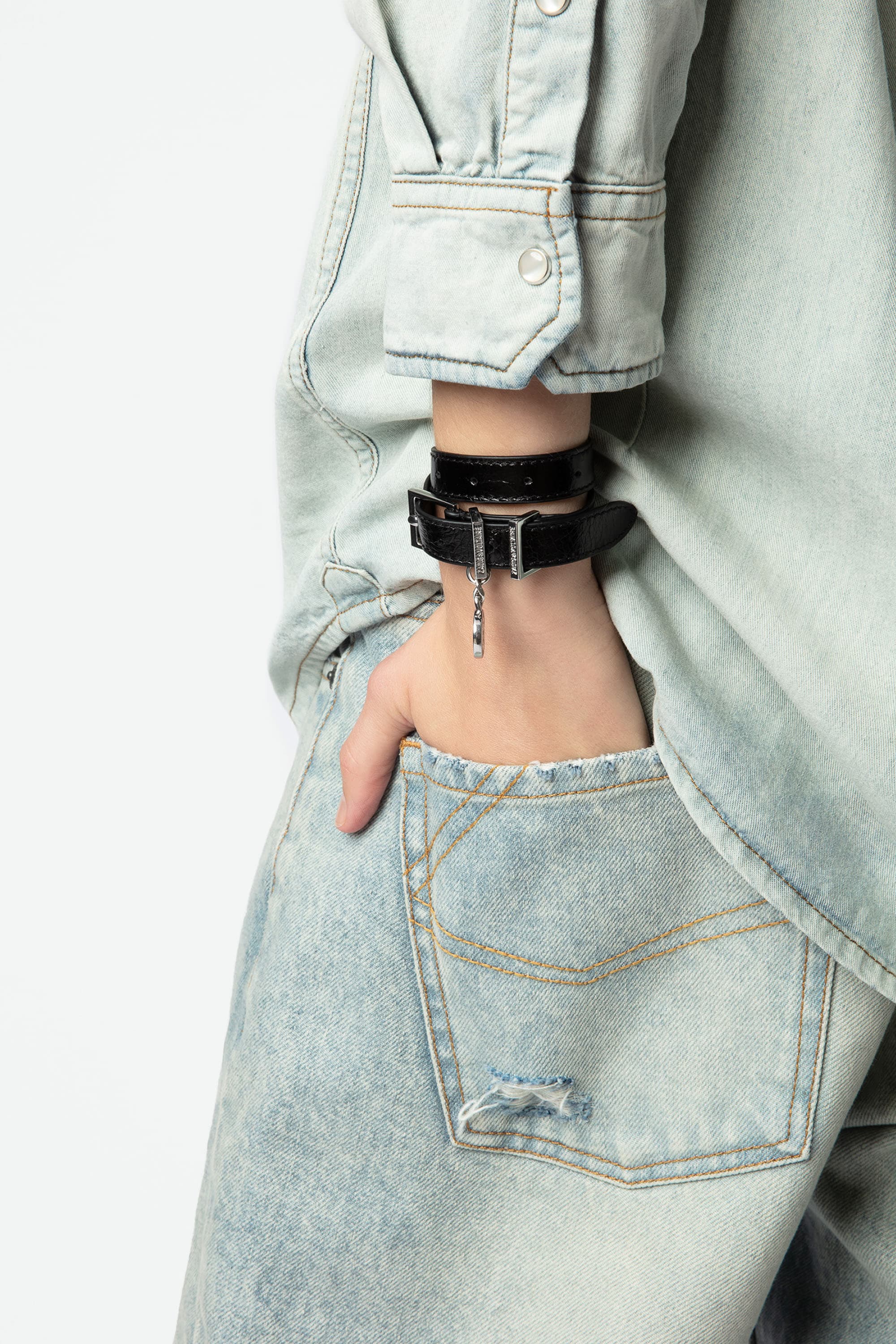 Sunny Double Leather Bracelet