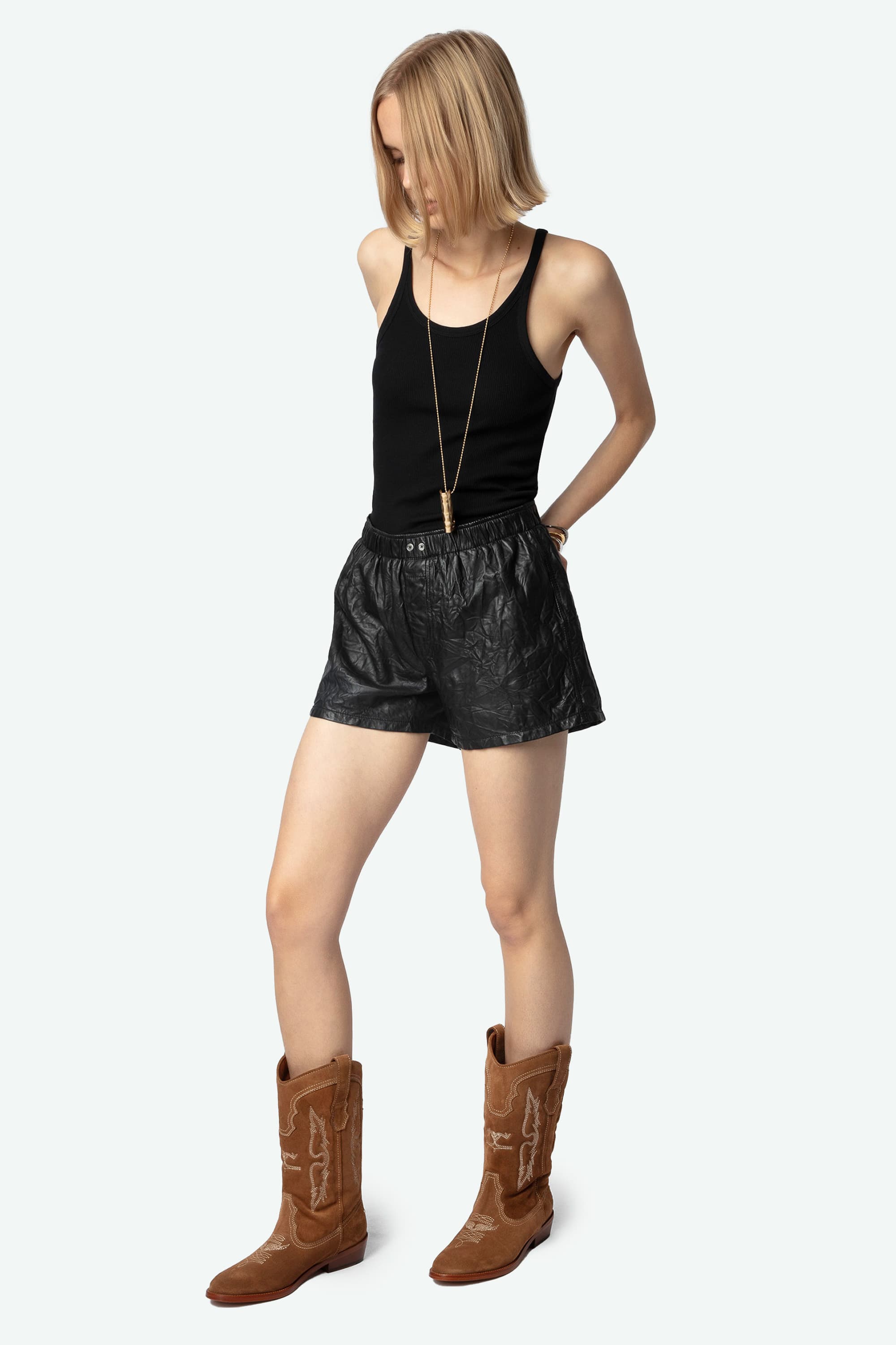 Tex Western Suede Boots