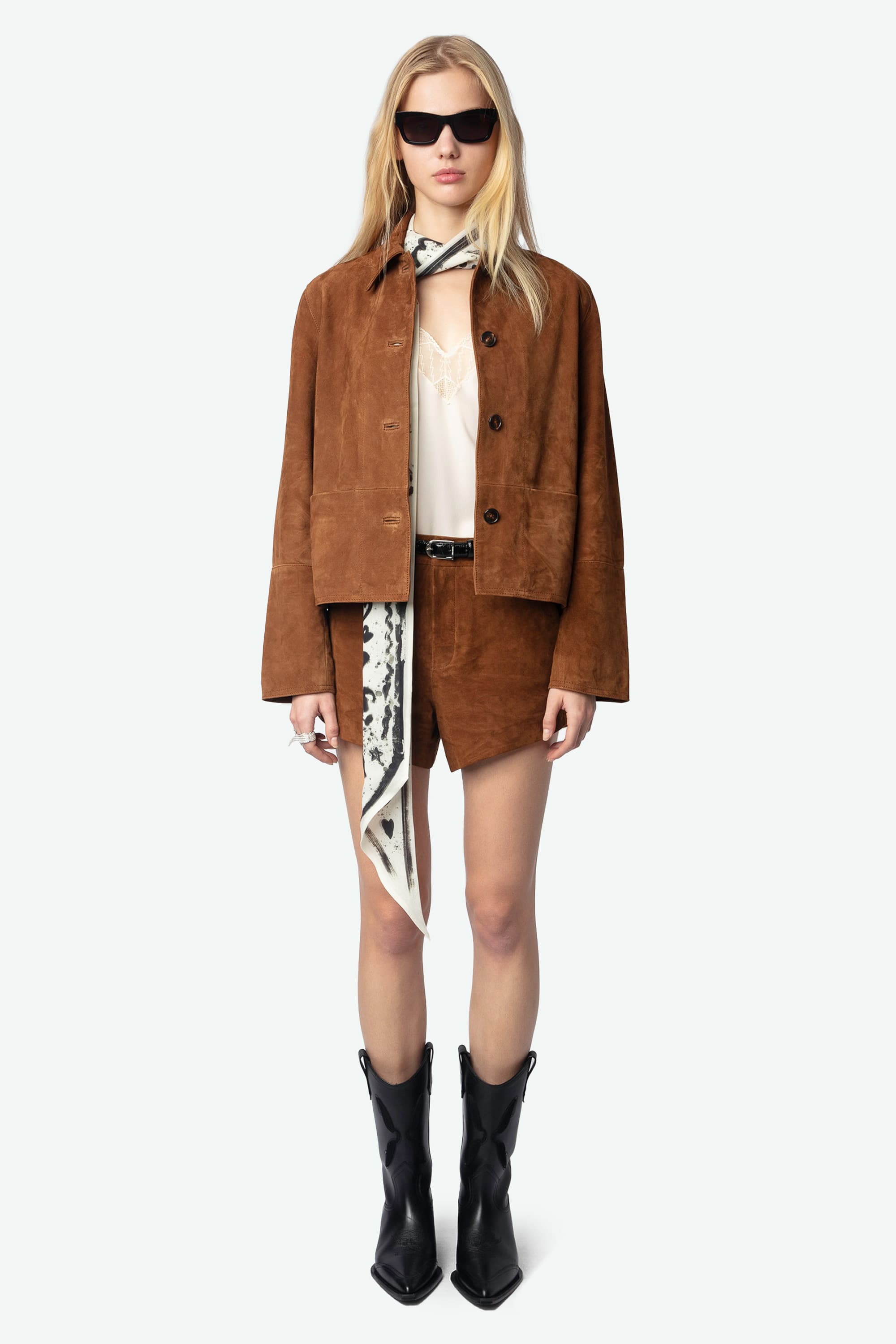 Siddy Suede Shorts