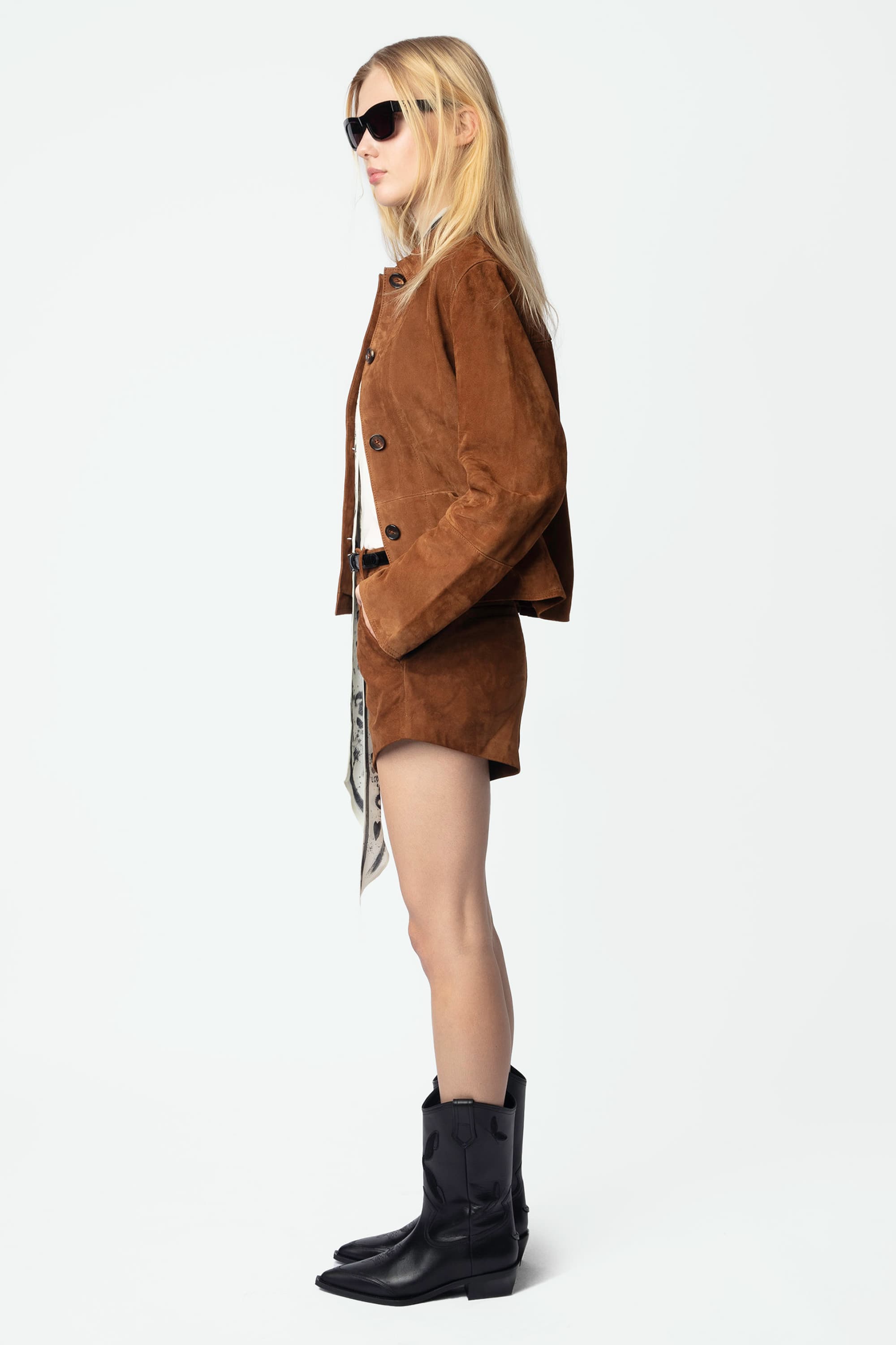 Siddy Suede Shorts