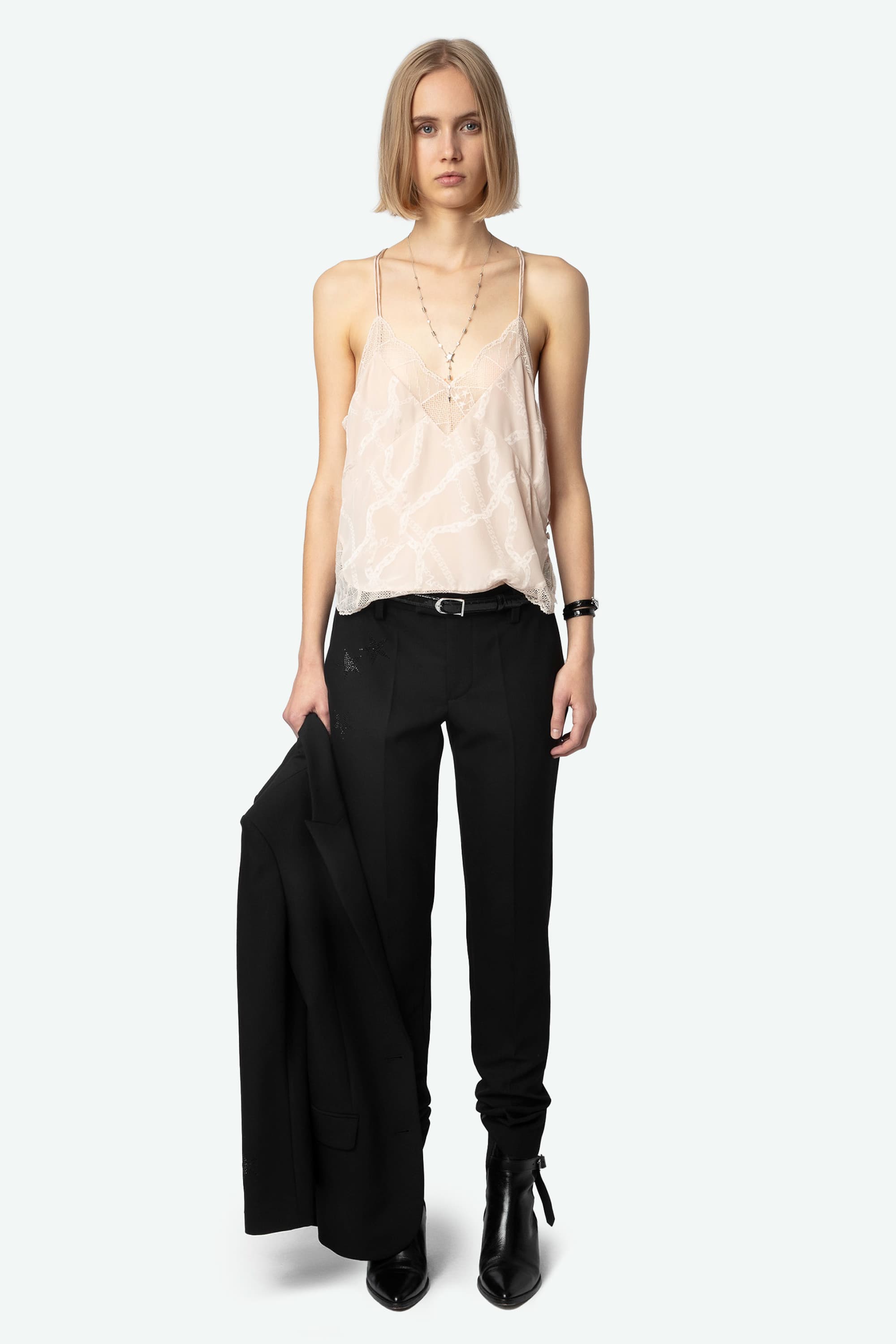 Cabri Chain Silk Camisole