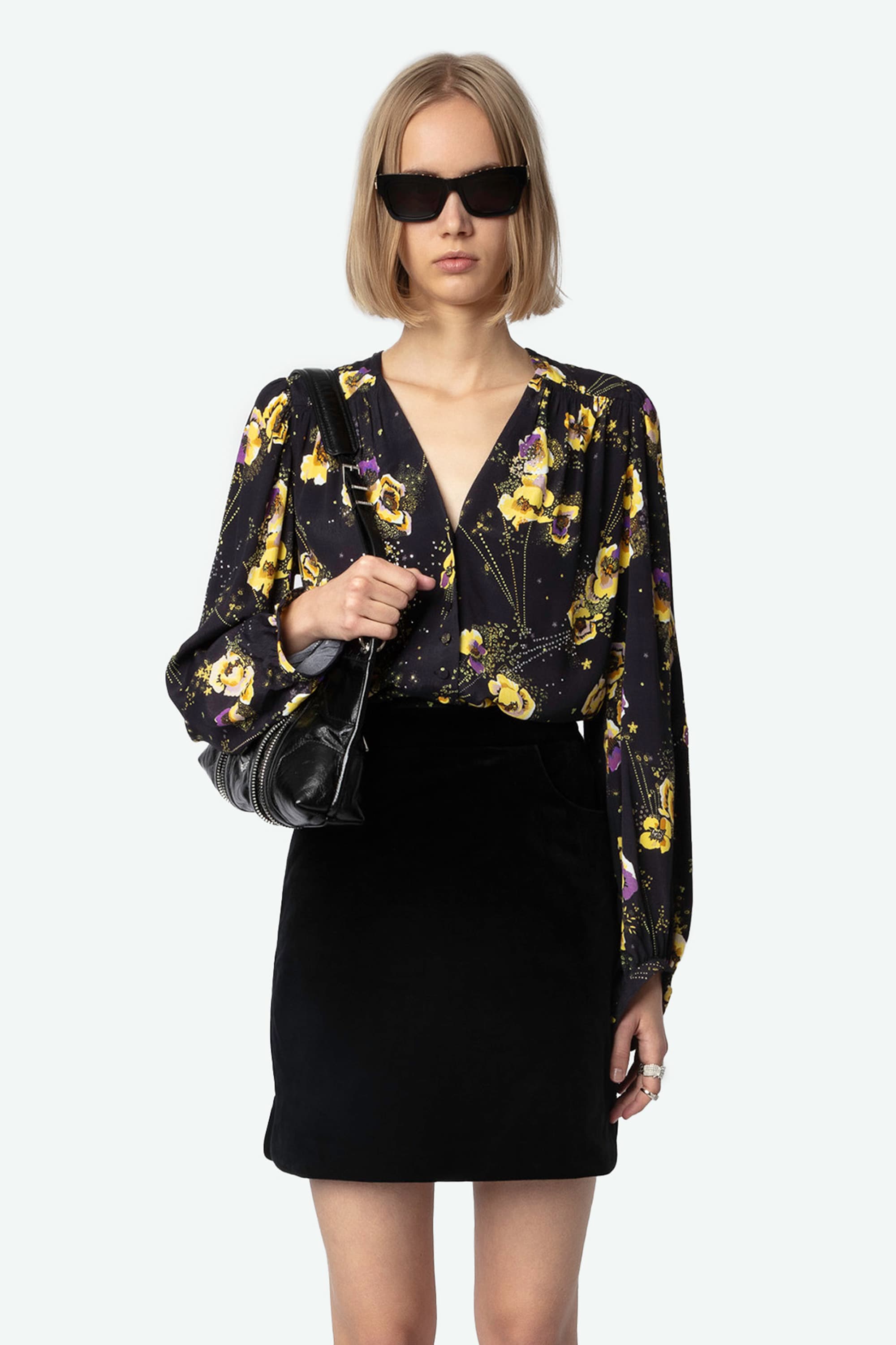 Turin Flower Strass Shirt