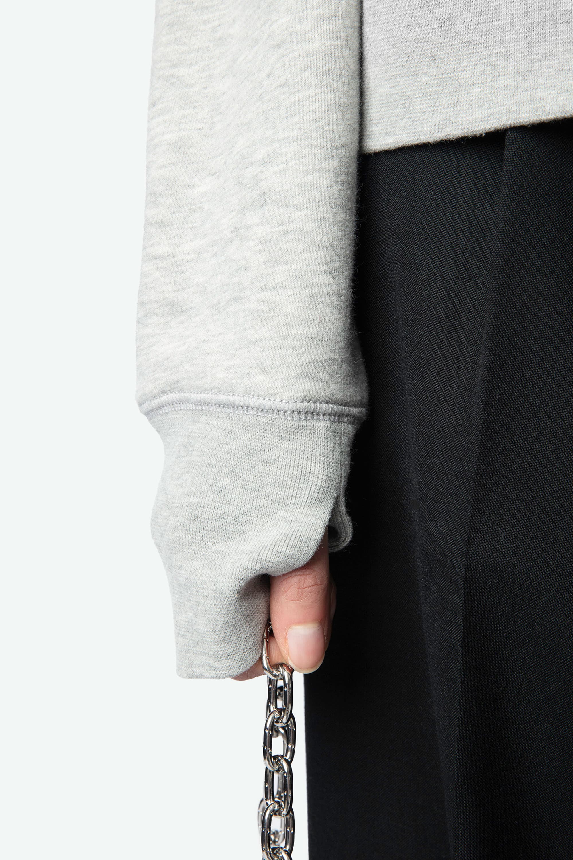 Mia Wings Strass Zip-Up Cardigan