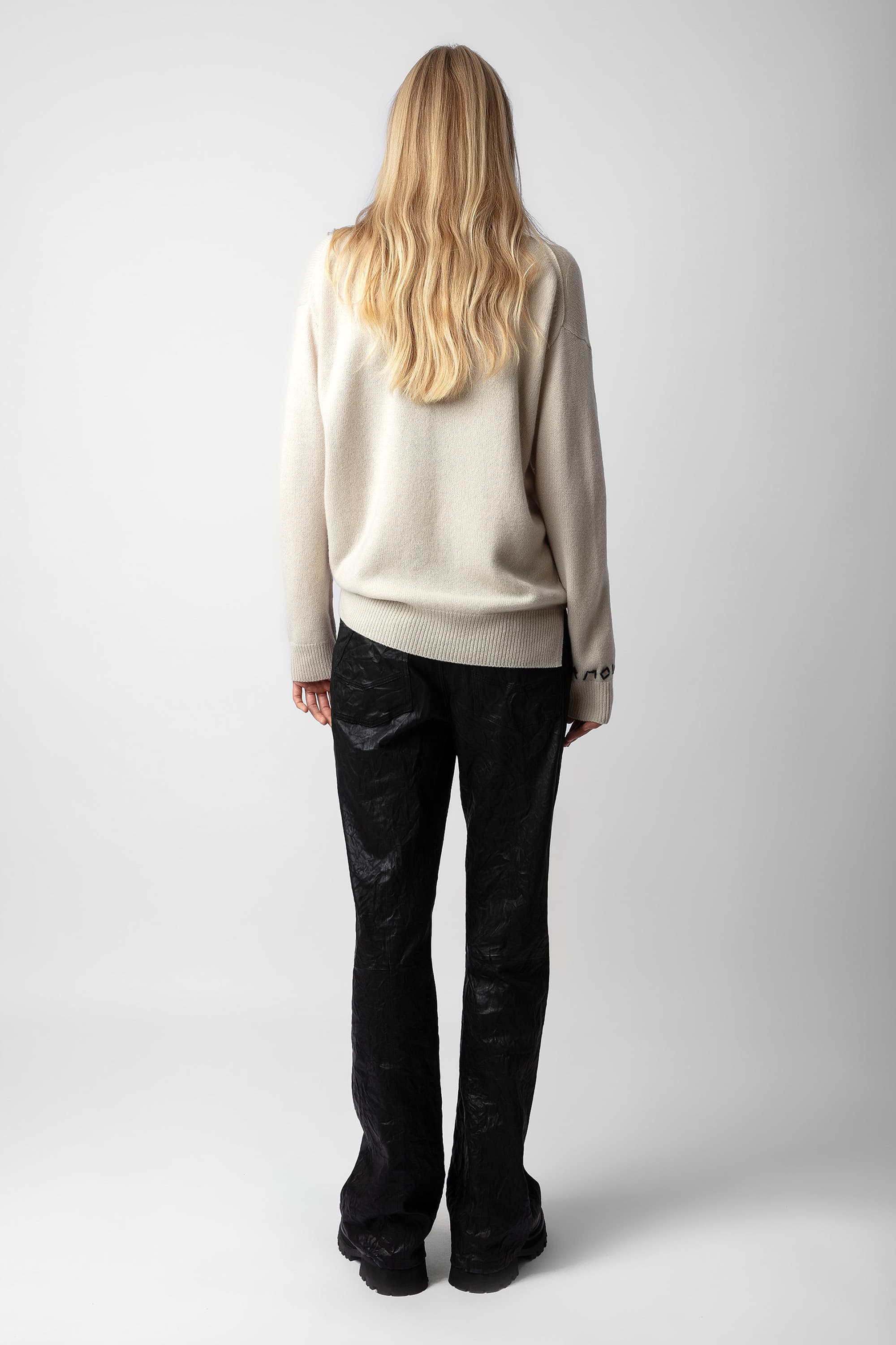 Mirka Heart Cashmere Cardigan