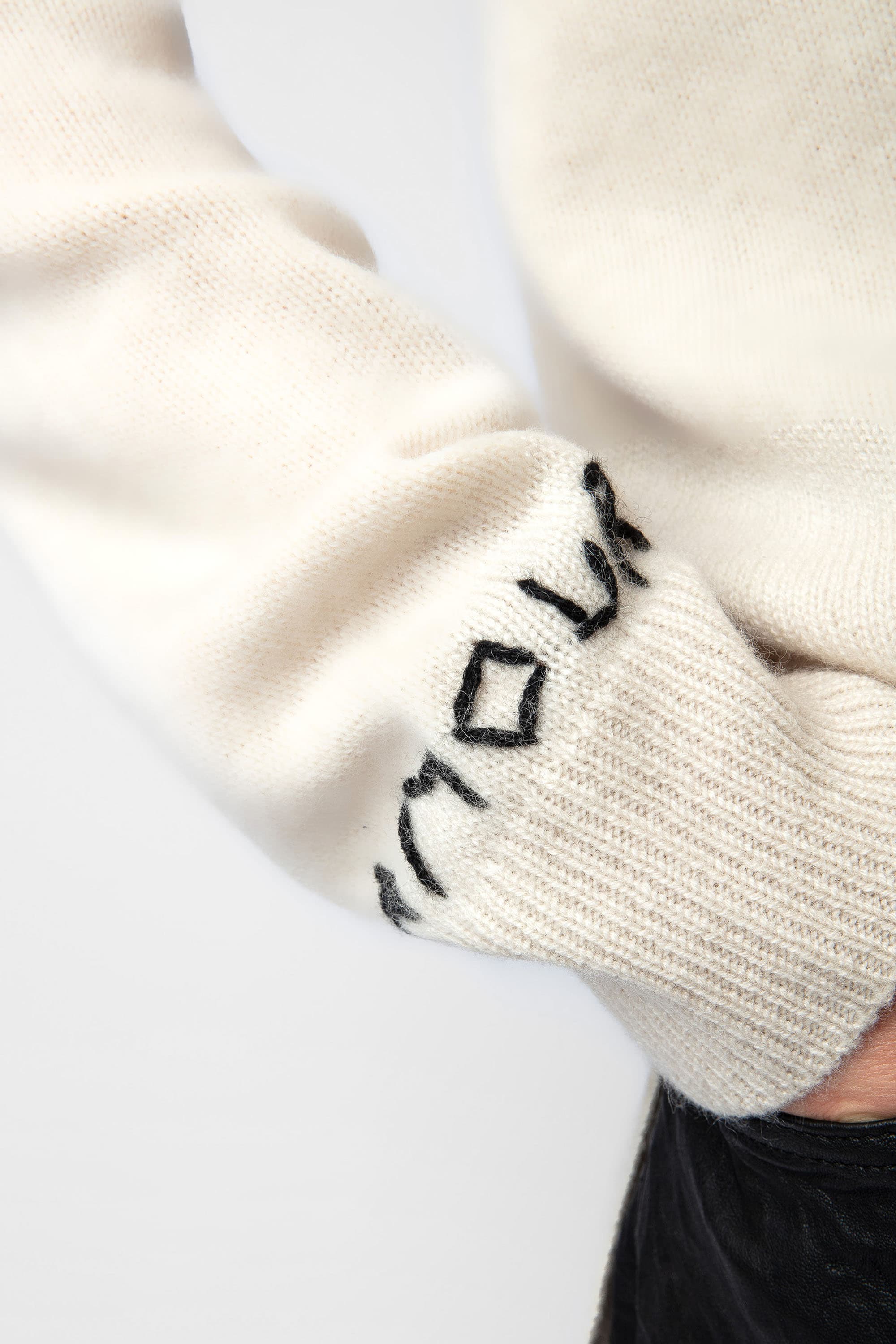 Mirka Heart Cashmere Cardigan