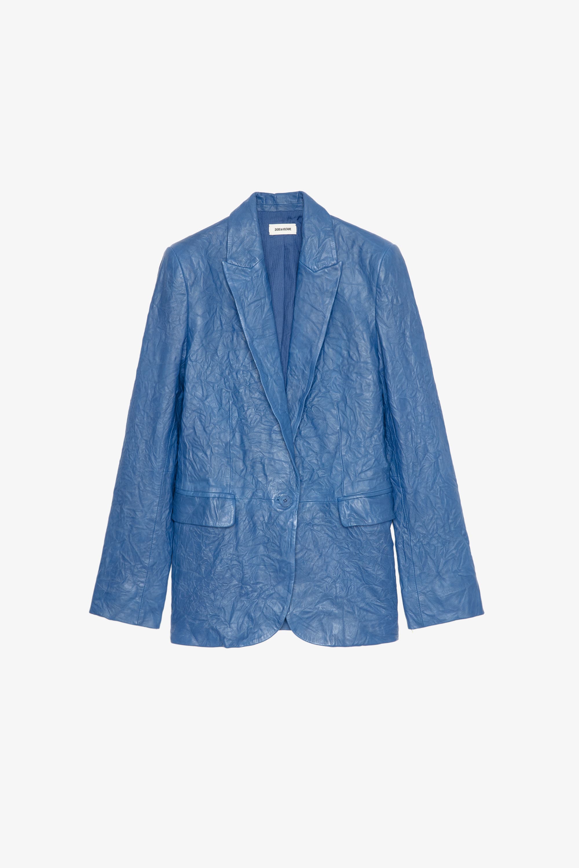 Valse Crinkled Leather Jacket