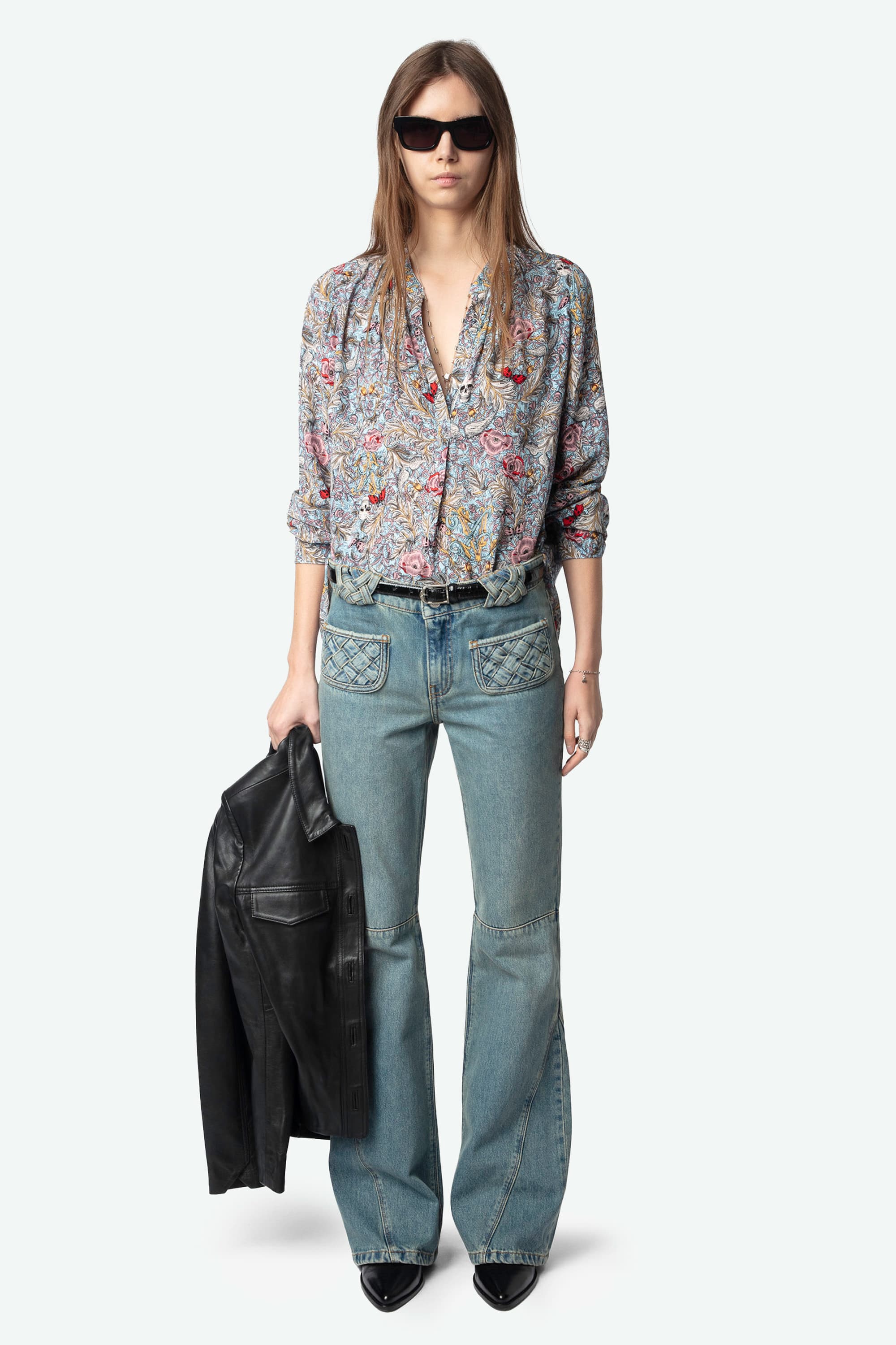 Tink British Flower Blouse