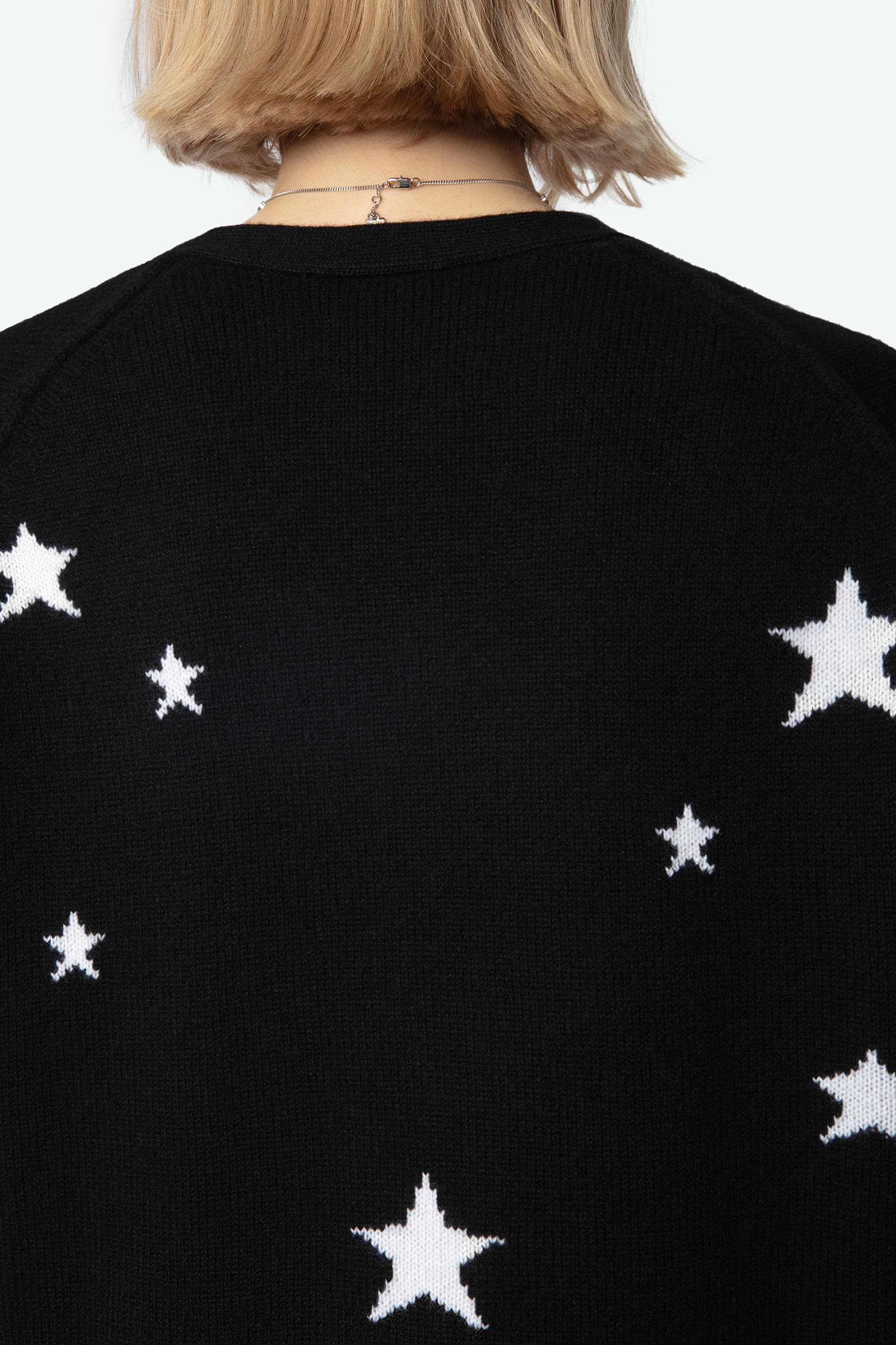 Mirka Stars Cashmere Cardigan