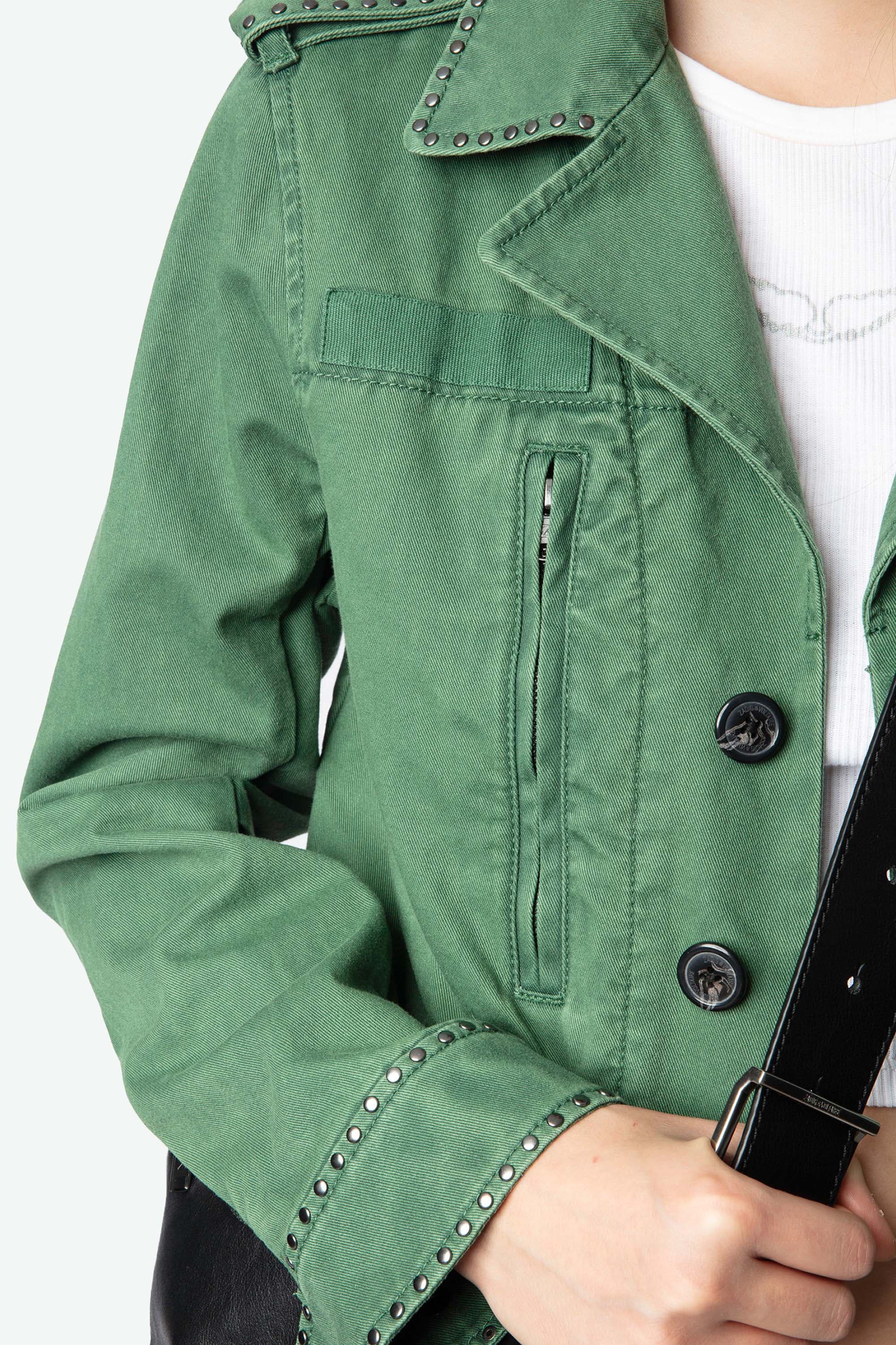 Klimi Cotton Stud Jacket