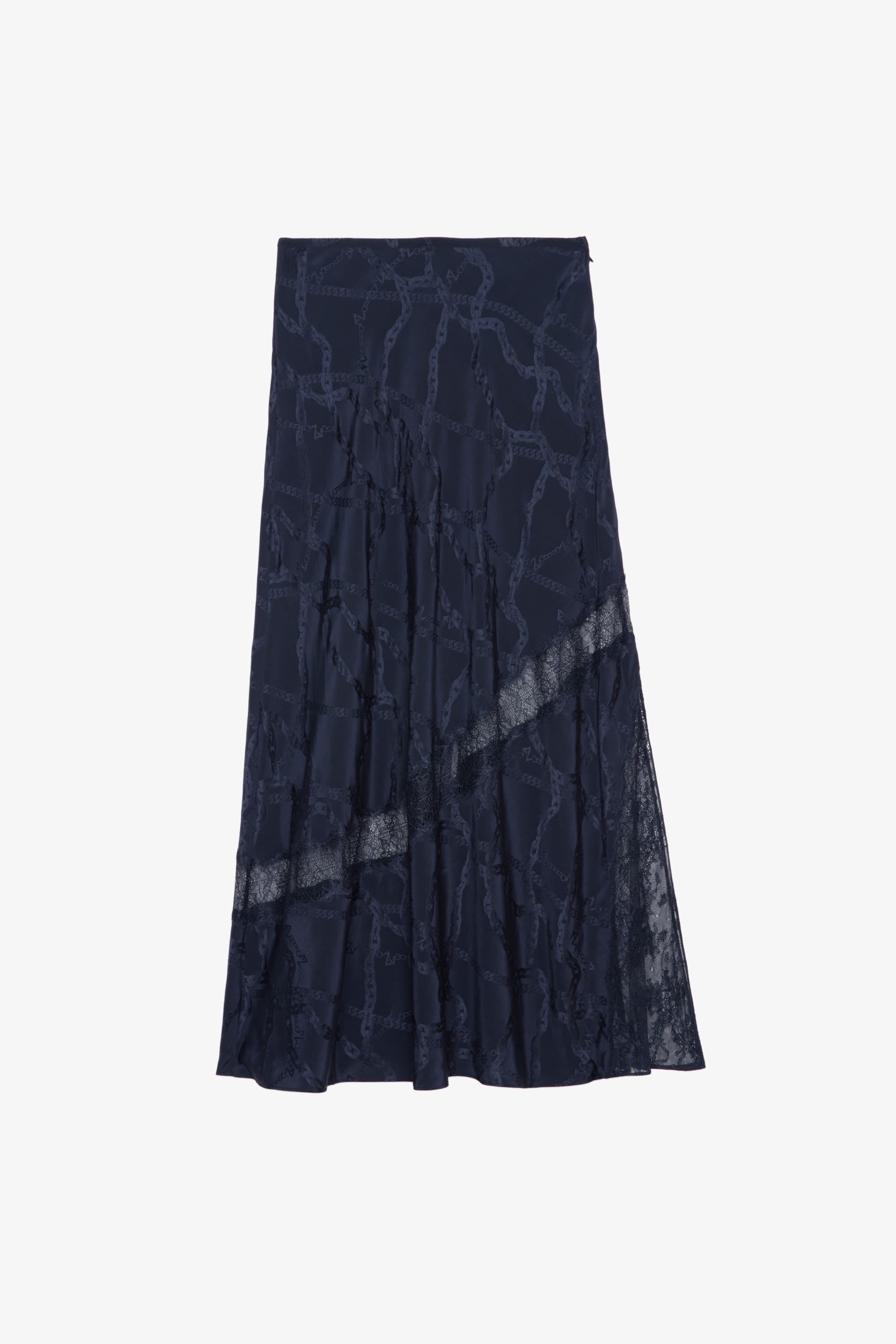 Jaylal Chain Silk Skirt