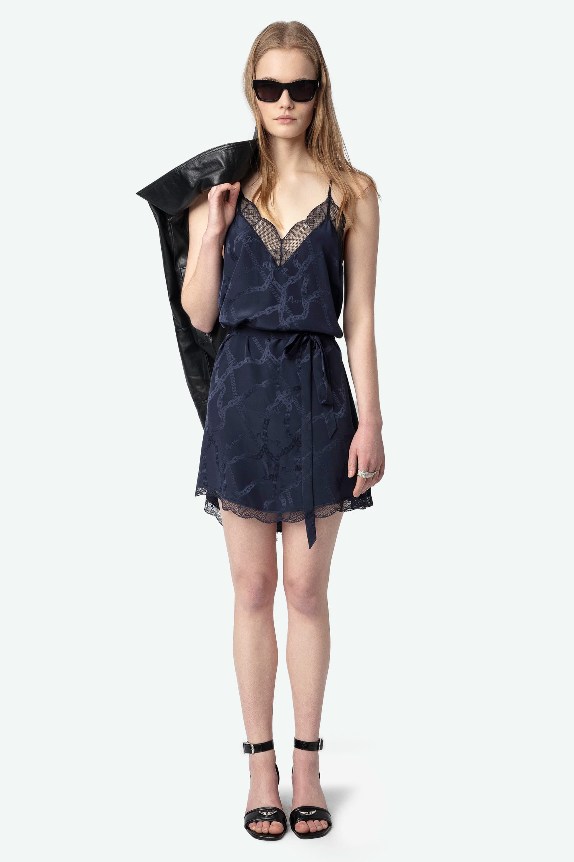 Ristyz Chain Silk Dress