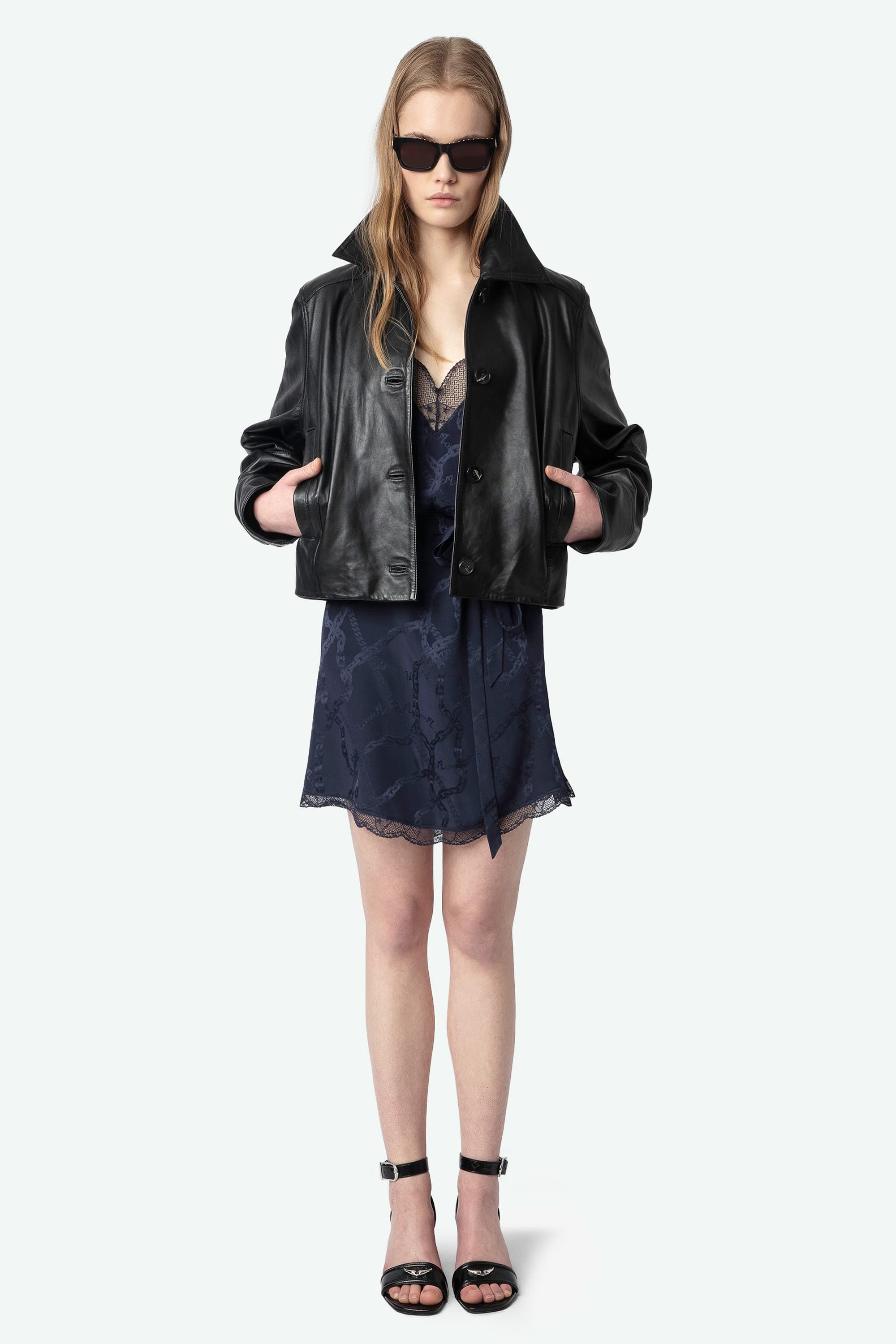 Ristyz Chain Silk Dress