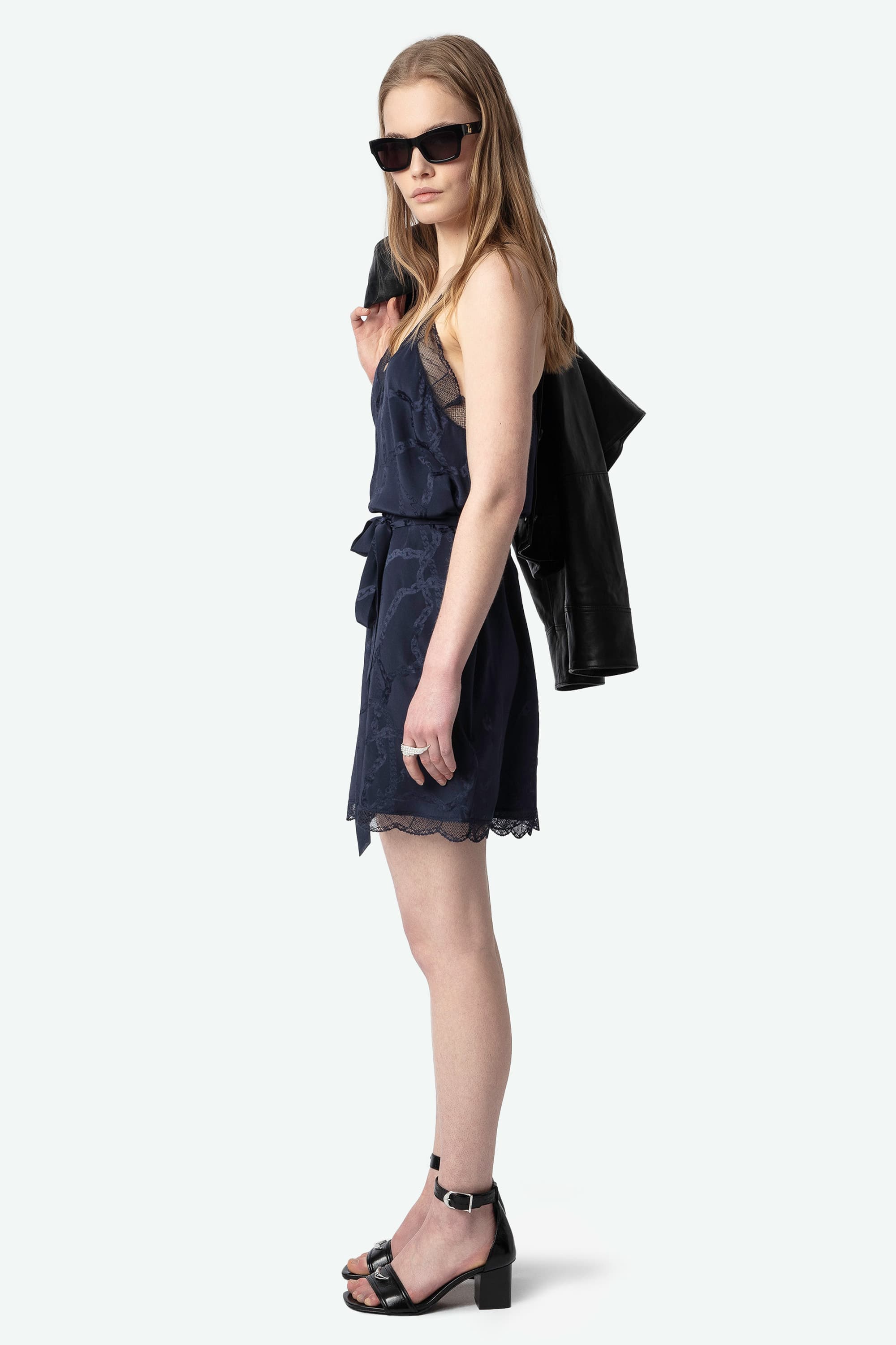 Ristyz Chain Silk Dress