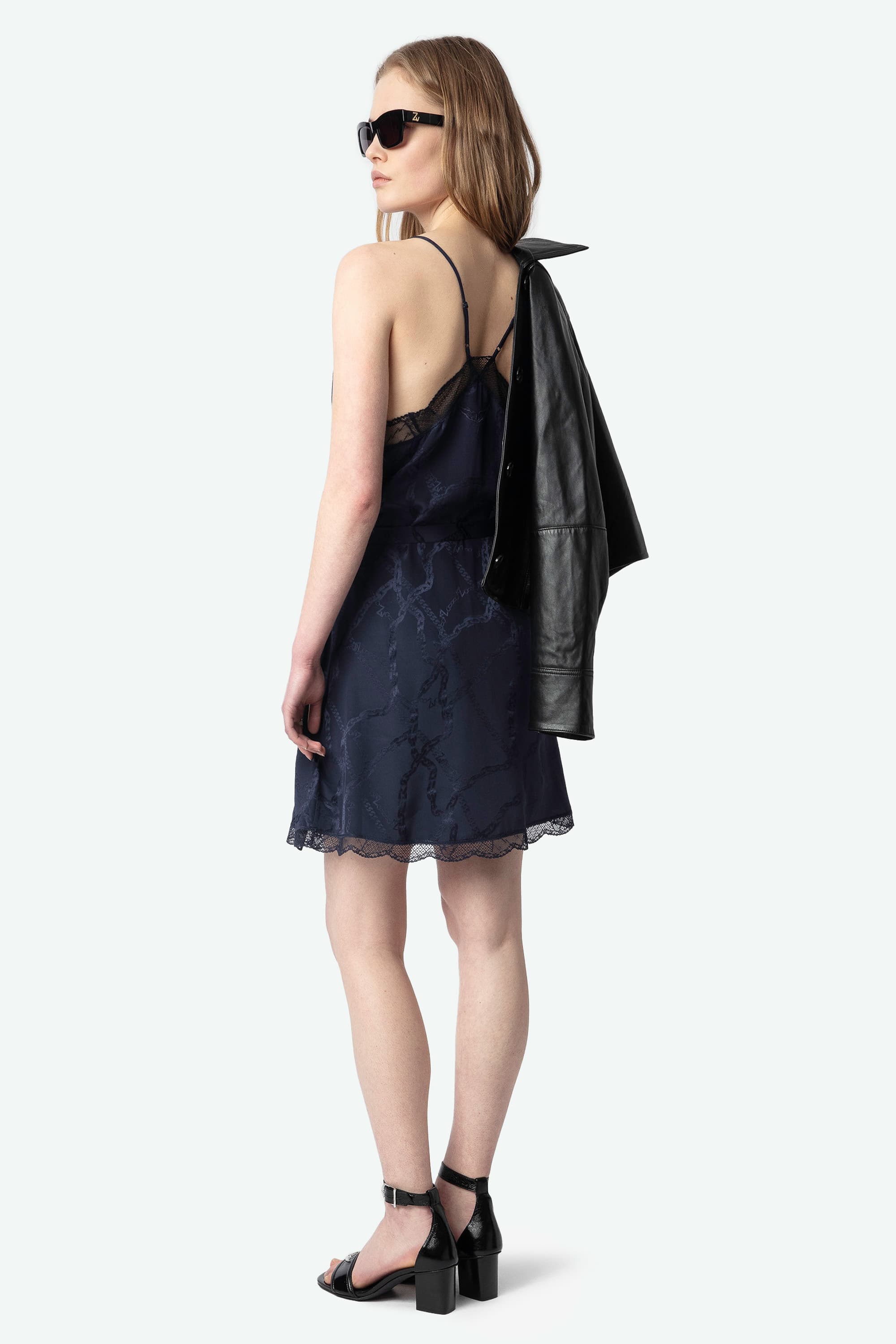 Ristyz Chain Silk Dress