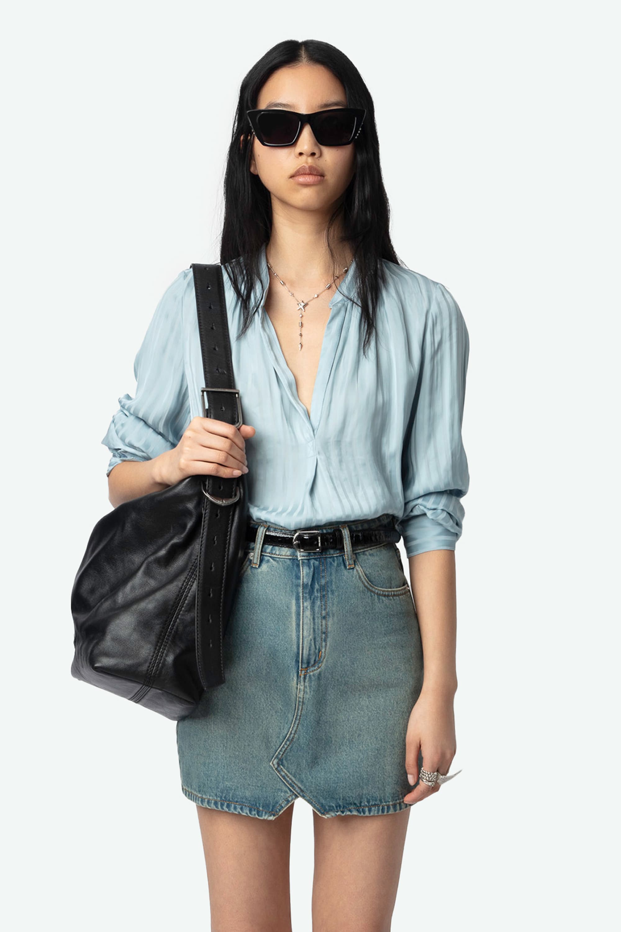 Tink Satin Blouse
