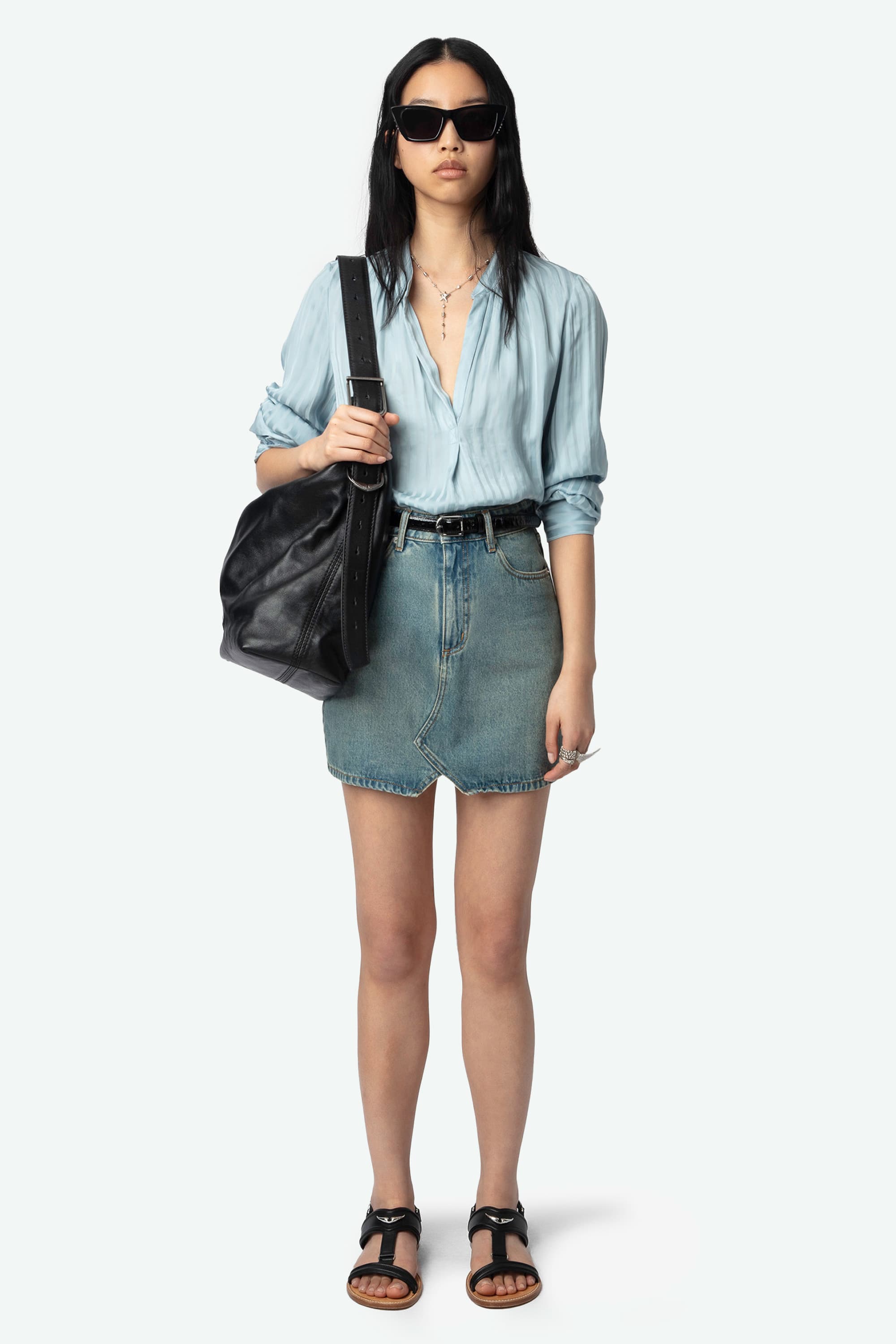 Tink Satin Blouse