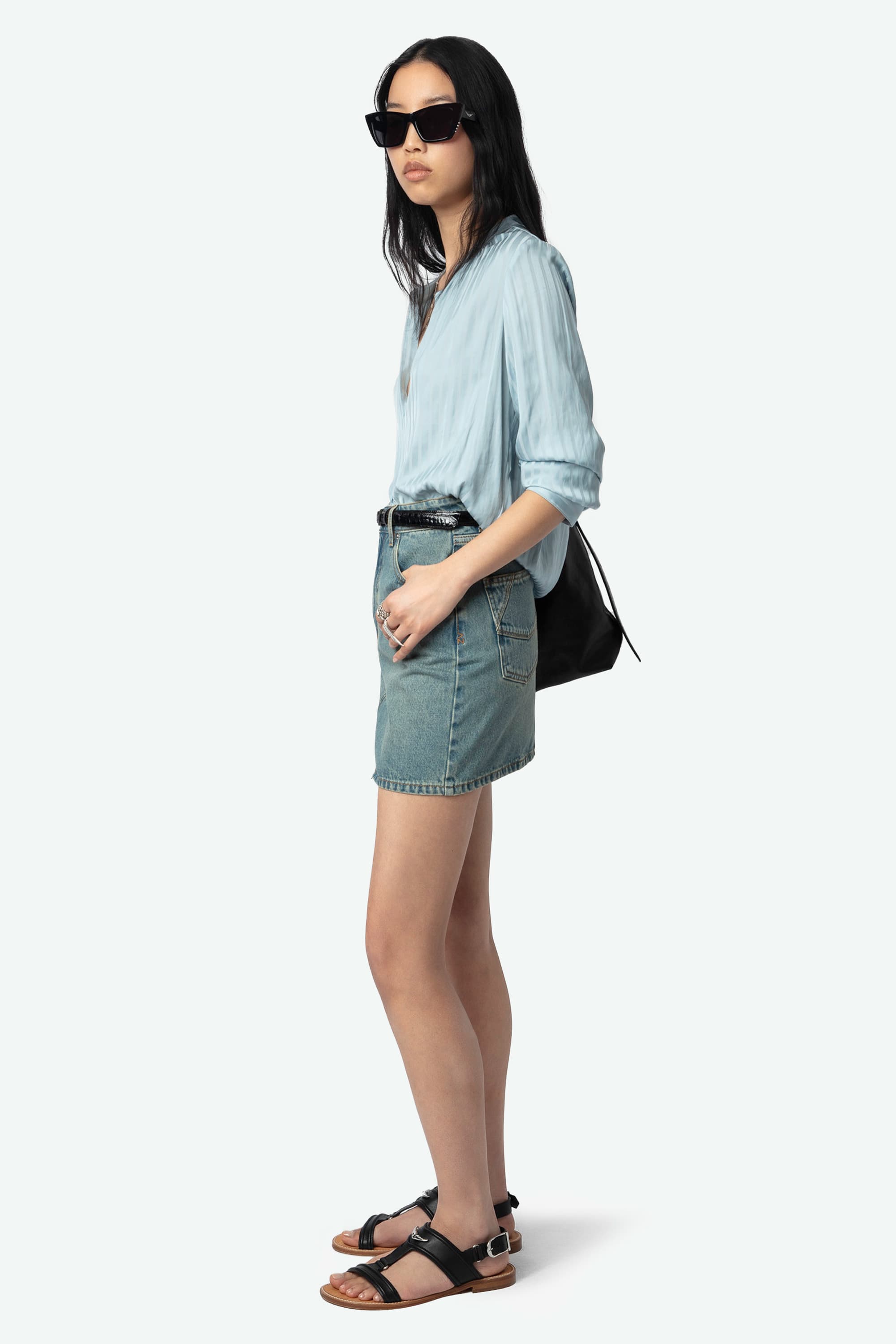 Tink Satin Blouse