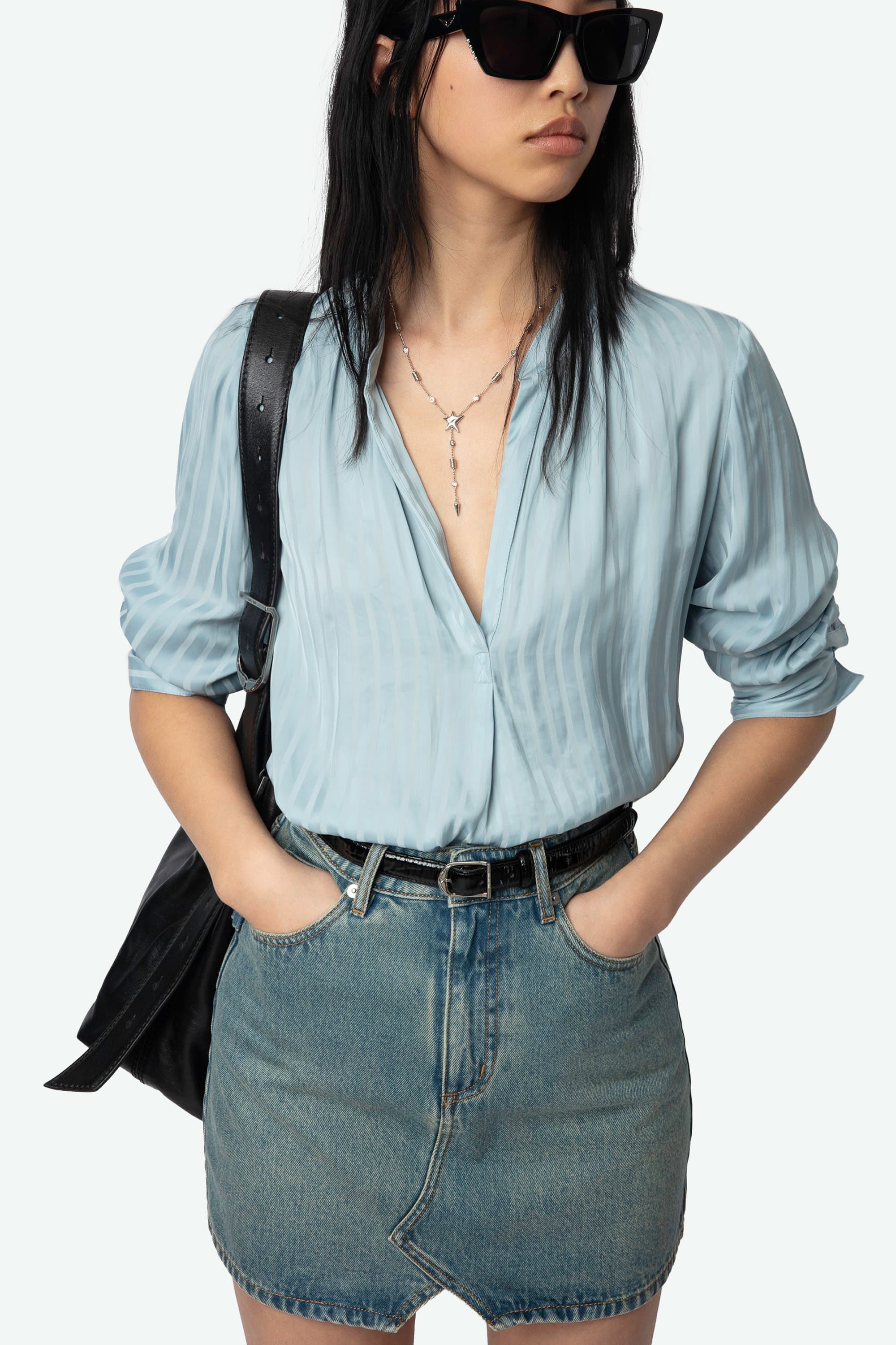 Tink Satin Blouse