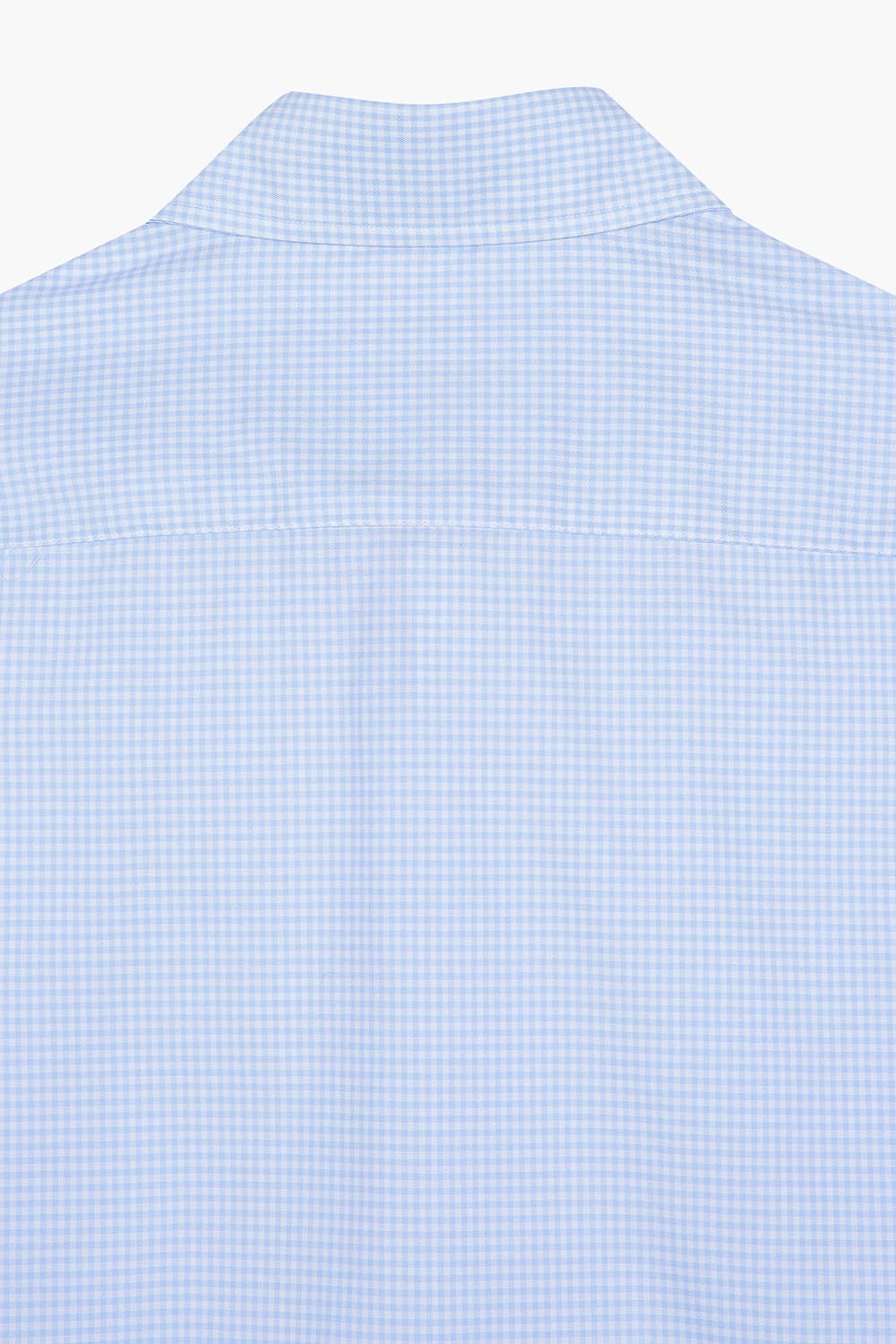 BEAULIEU 코튼 마이크로 깅엄 체크 셔츠 BE160P540503