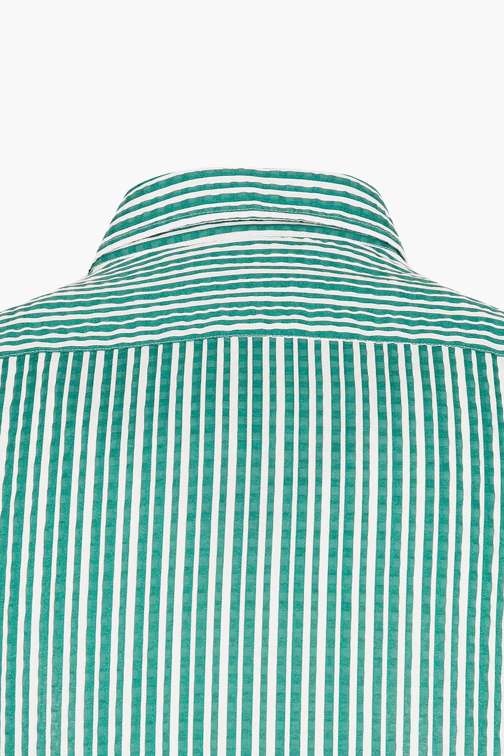 시어서커 스트라이프 324 컴포터블 셔츠 그린 SE5SM21LS324SGE