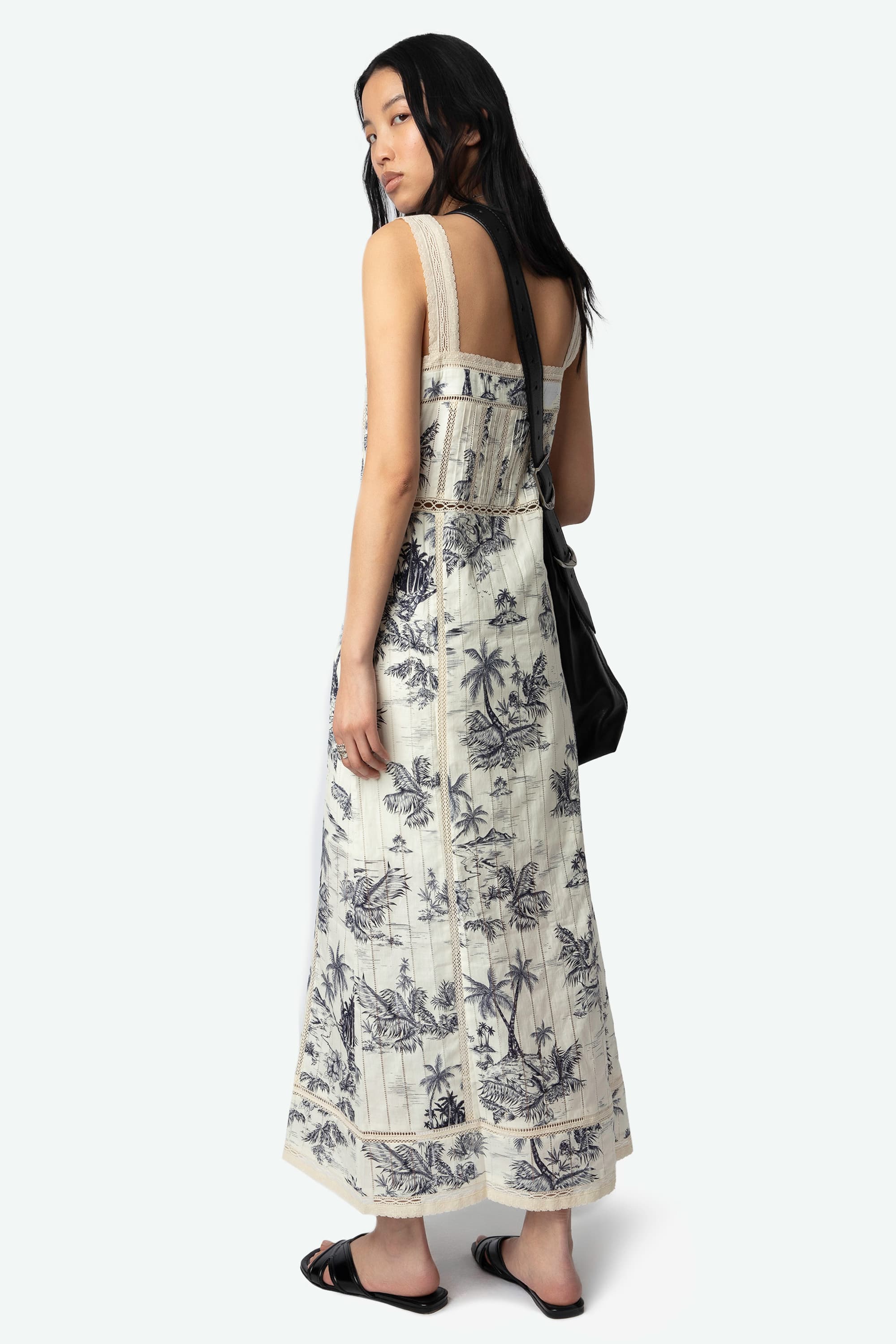 Renaid Tropical Cotton Dress