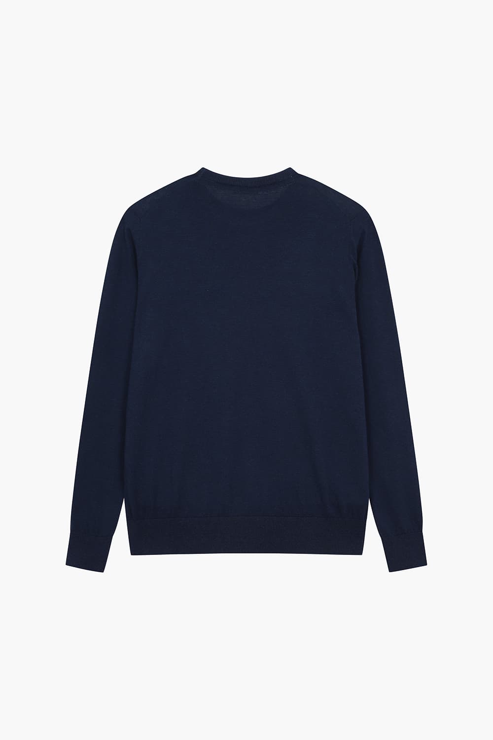 ROND 코튼 크루넥 긴소매 니트 BR1001P554001