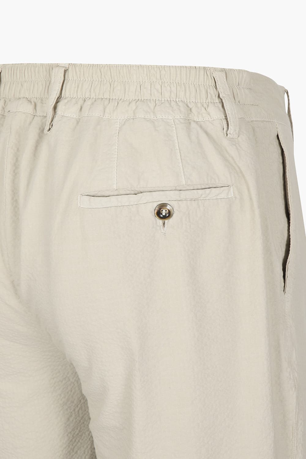 SEERSUCKER 코튼 핀턱 스트레이트 팬츠 AMALFIC59620