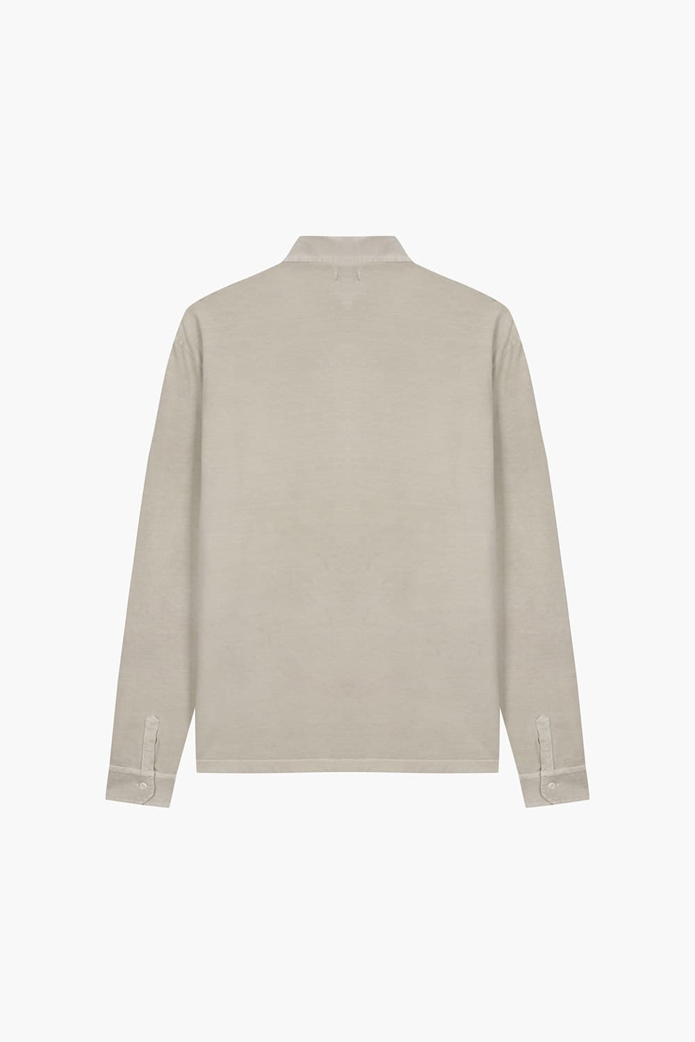 CHEMISE 코튼 폴로 긴소매 티셔츠 65980P562308