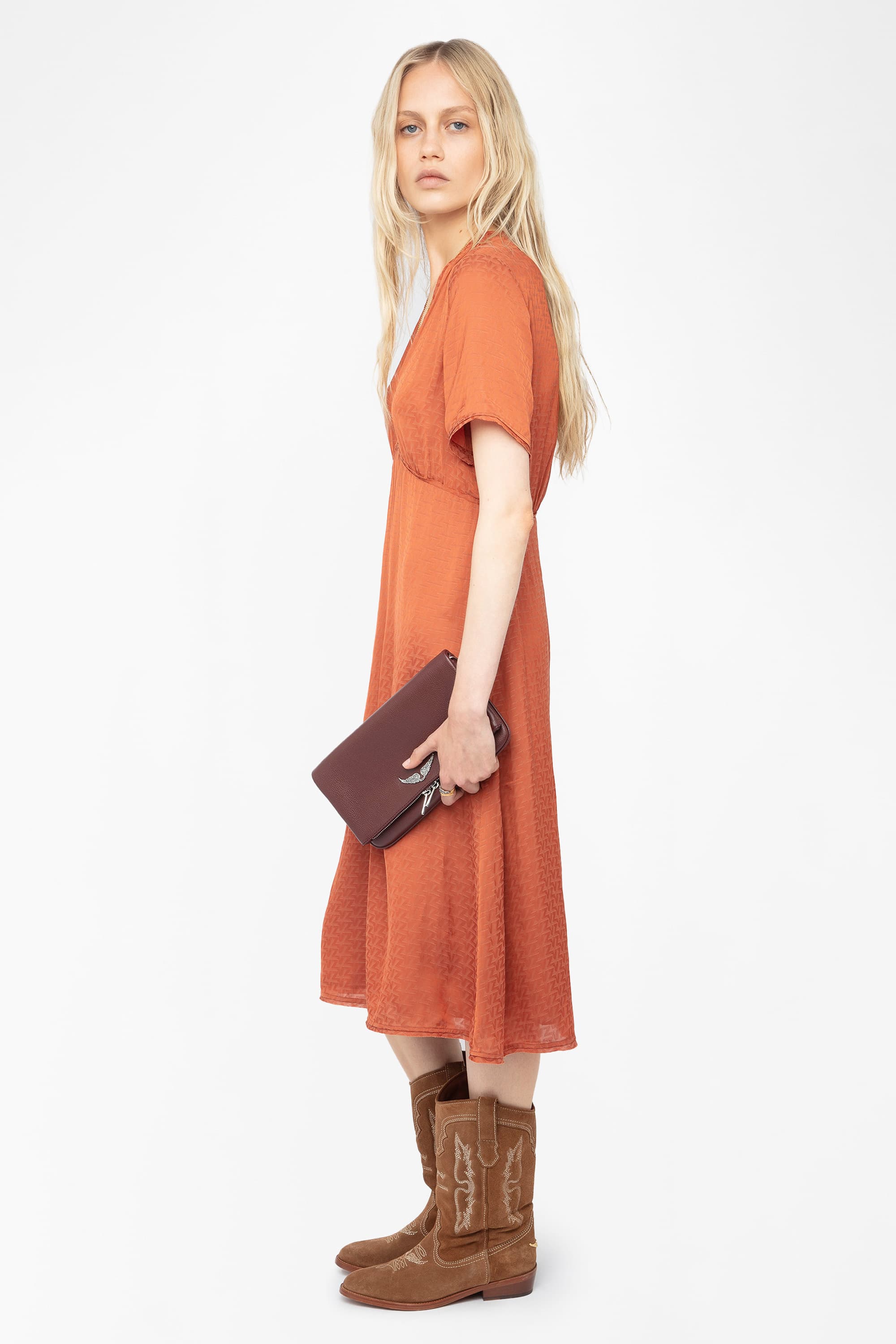 Rhodral Satin Dress