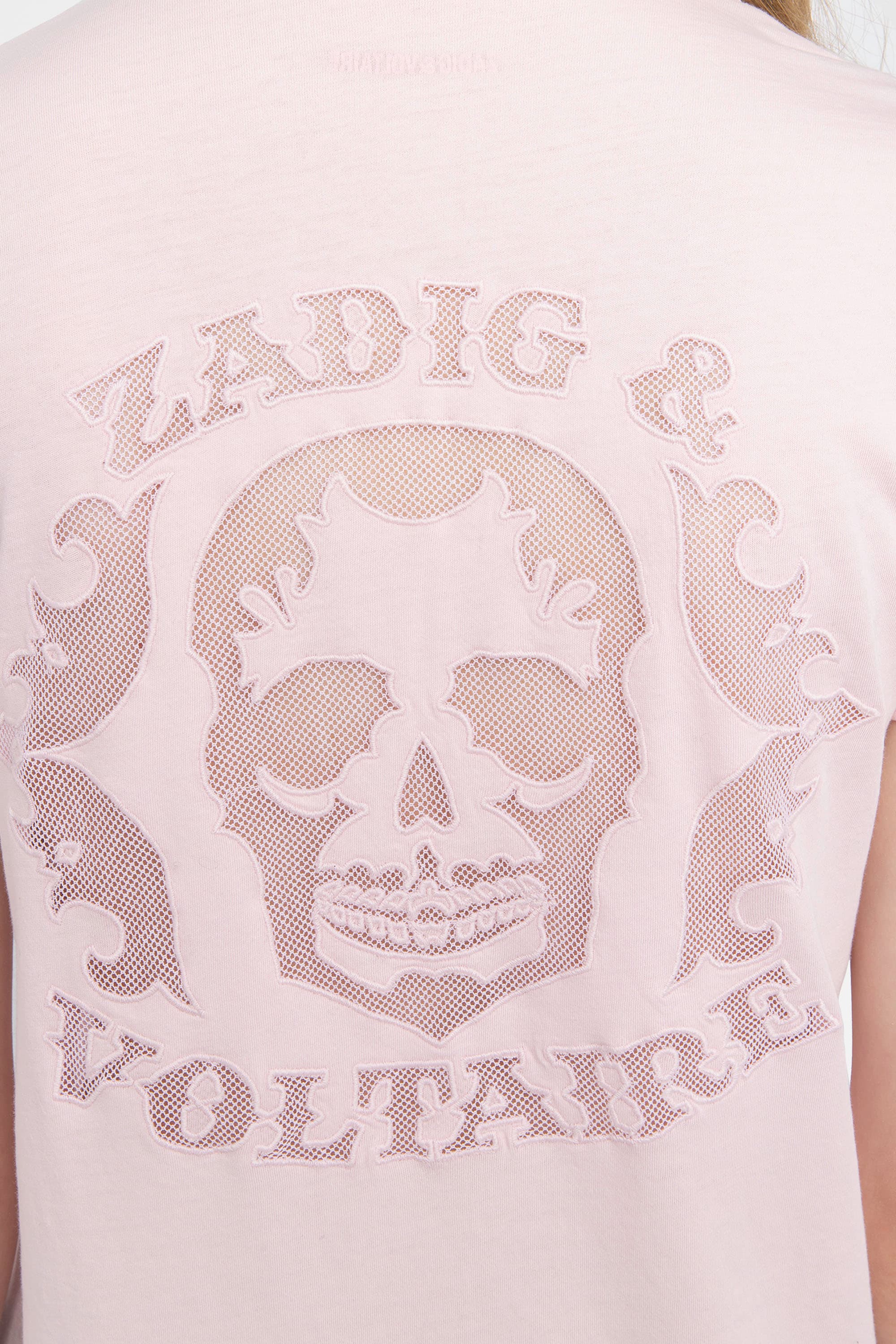 Story Fishnet Skull T-shirt