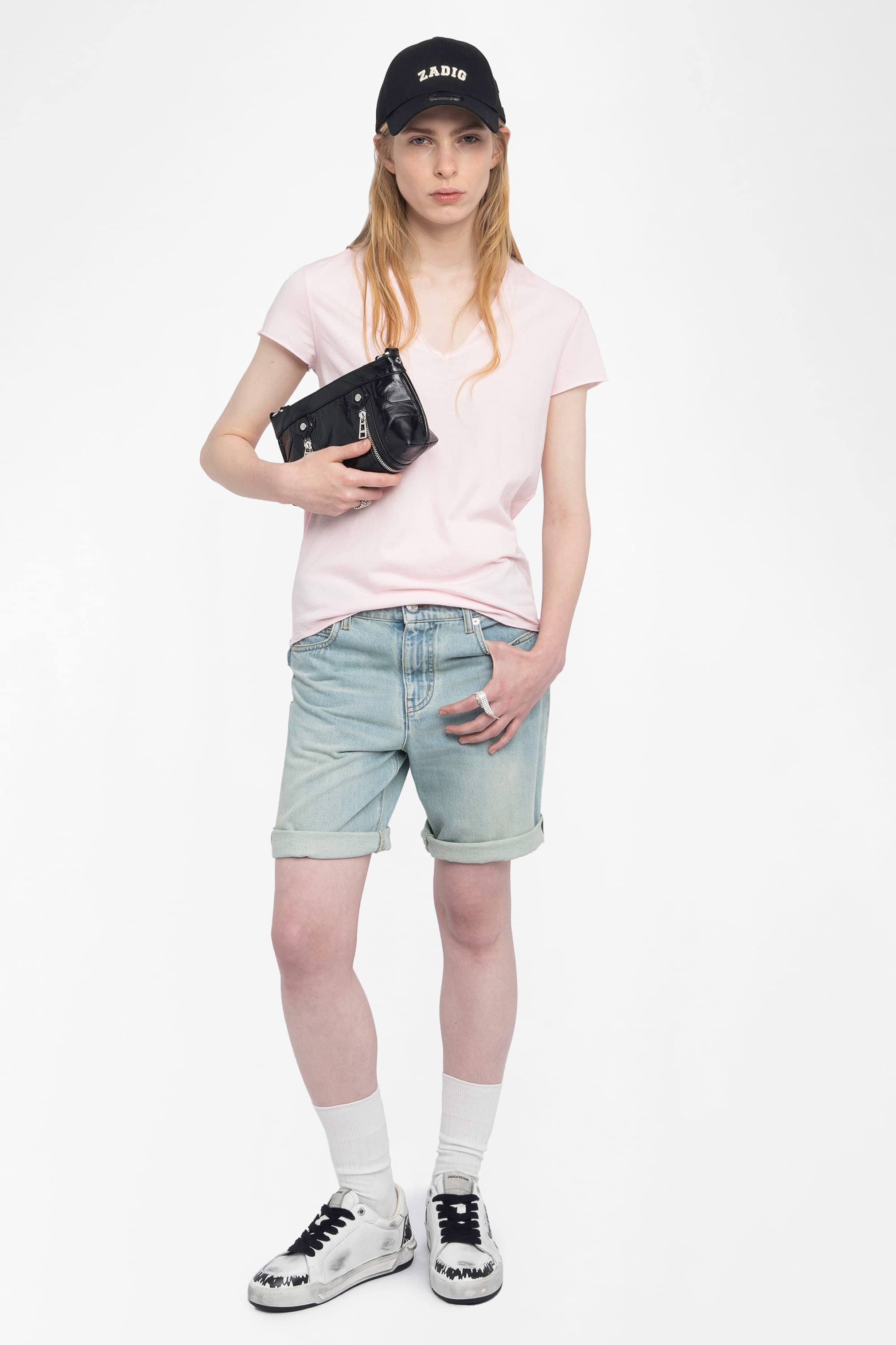 Story Fishnet Skull T-shirt