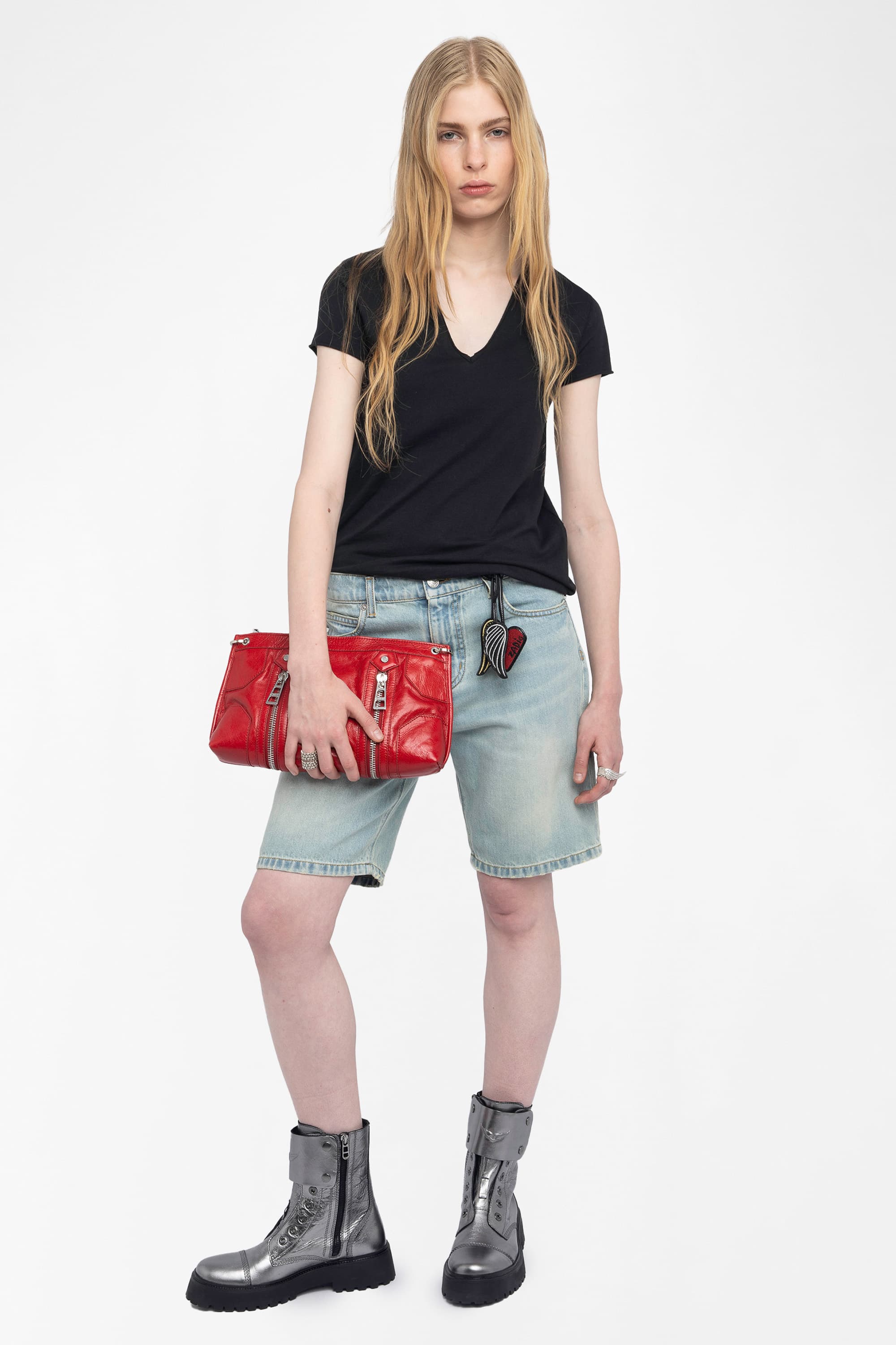 Story Fishnet Skull T-shirt