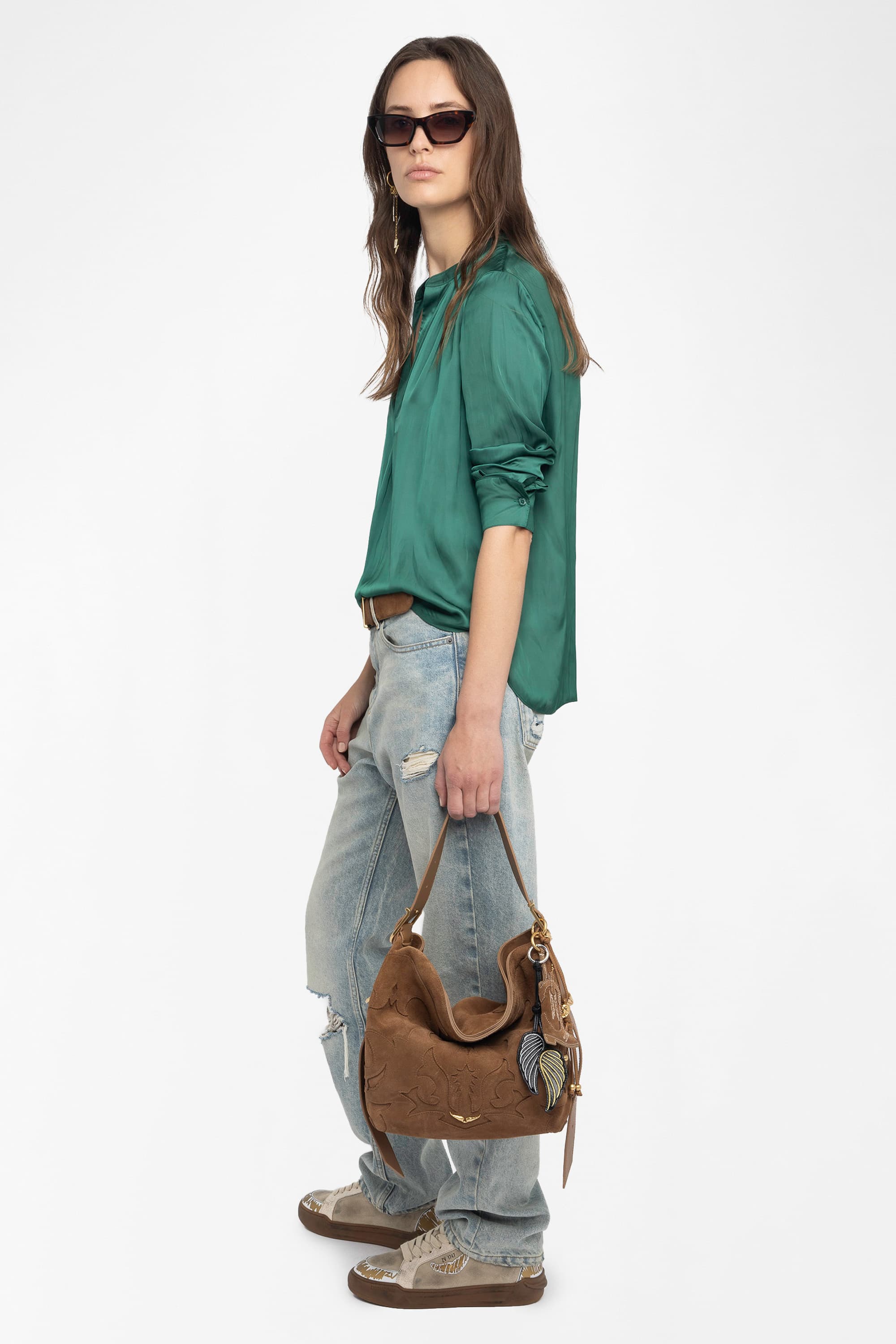 Tink Satin Blouse