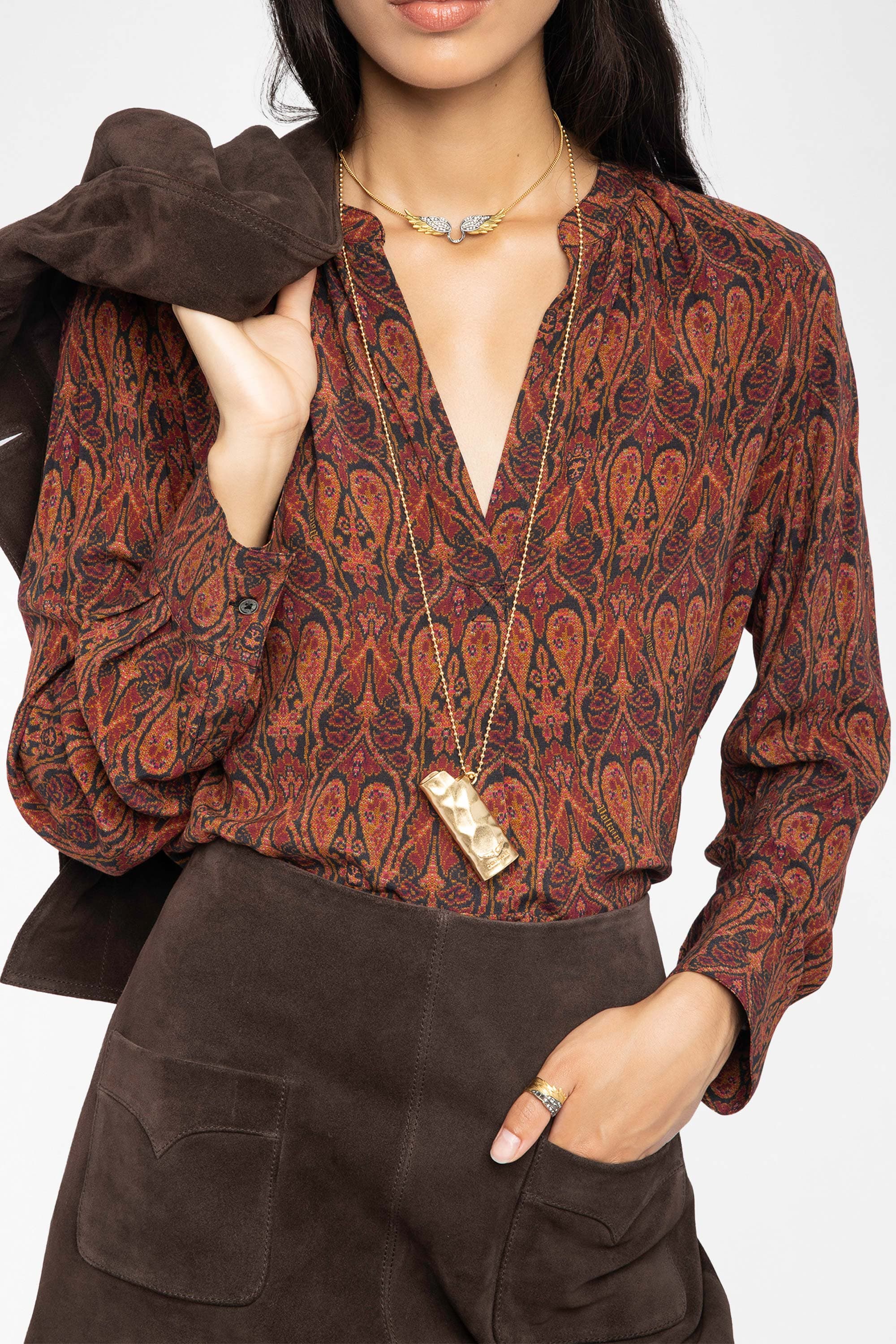 Tink Paisley Blouse