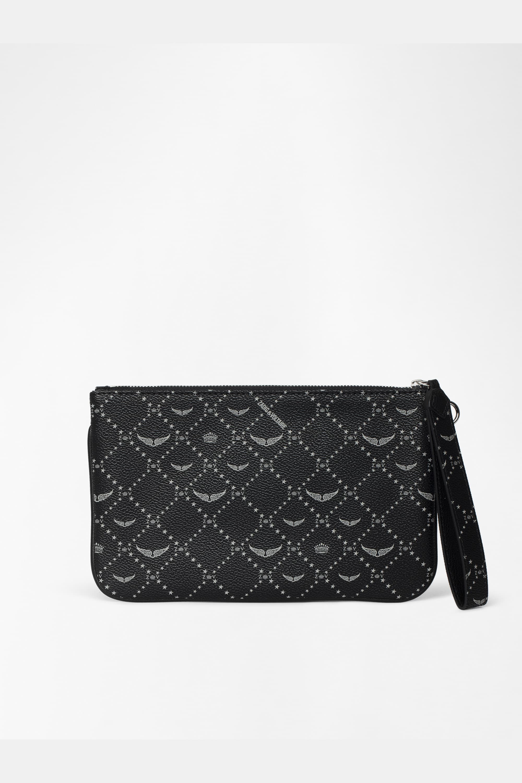 Monogram Tag Clutch