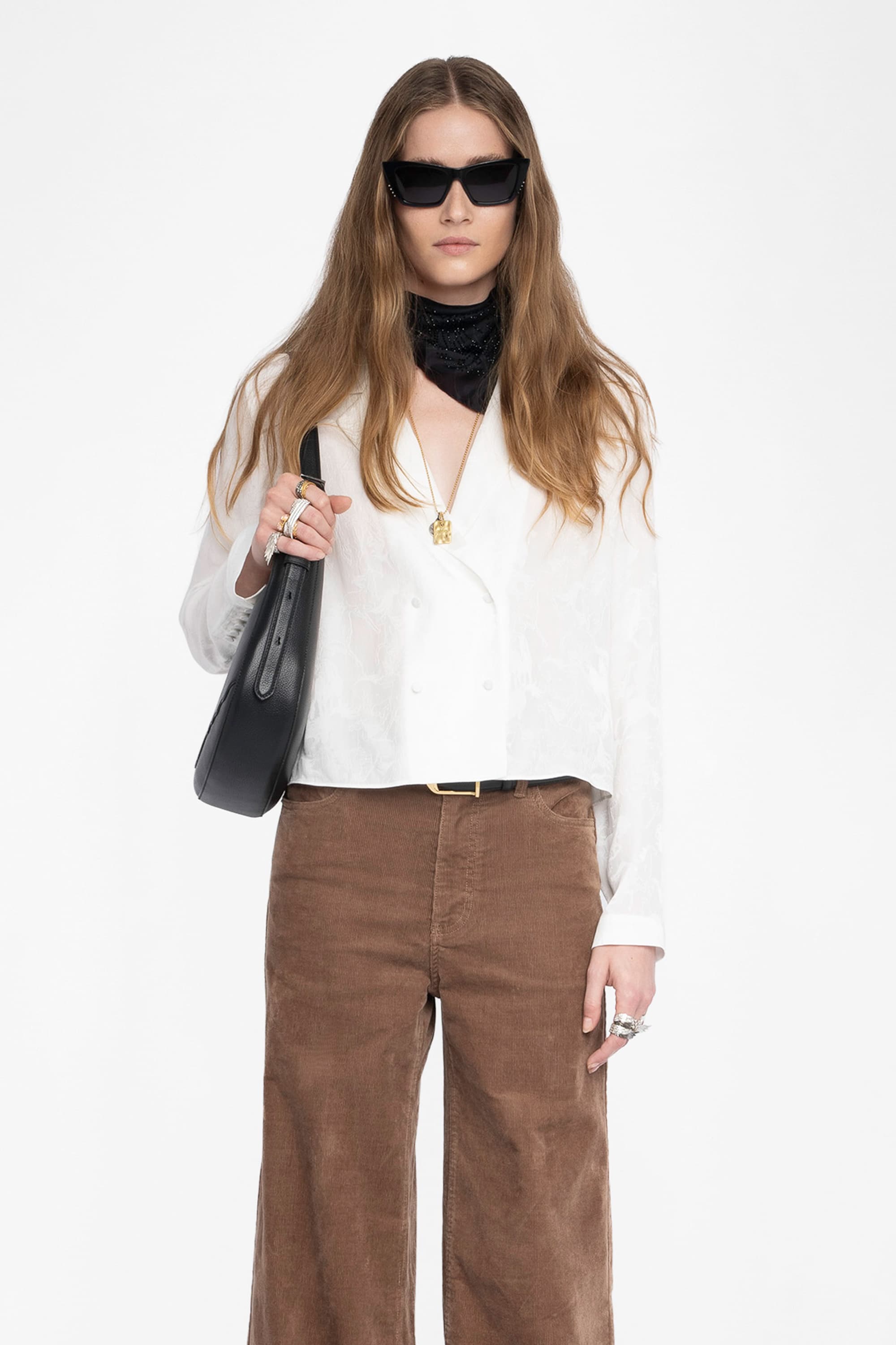 Tussi Horses Silk Shirt