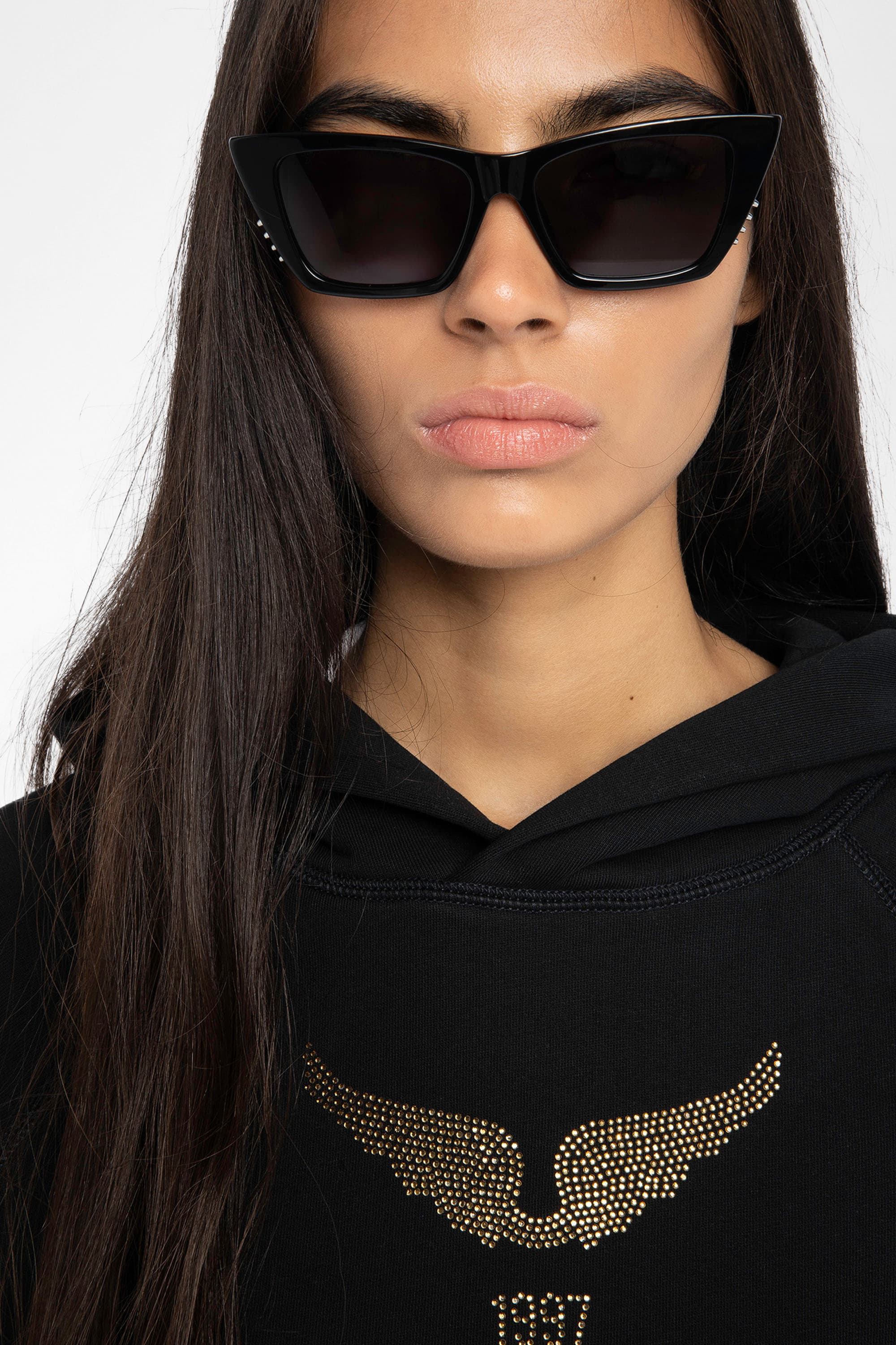 Georgy Strass Hoodie