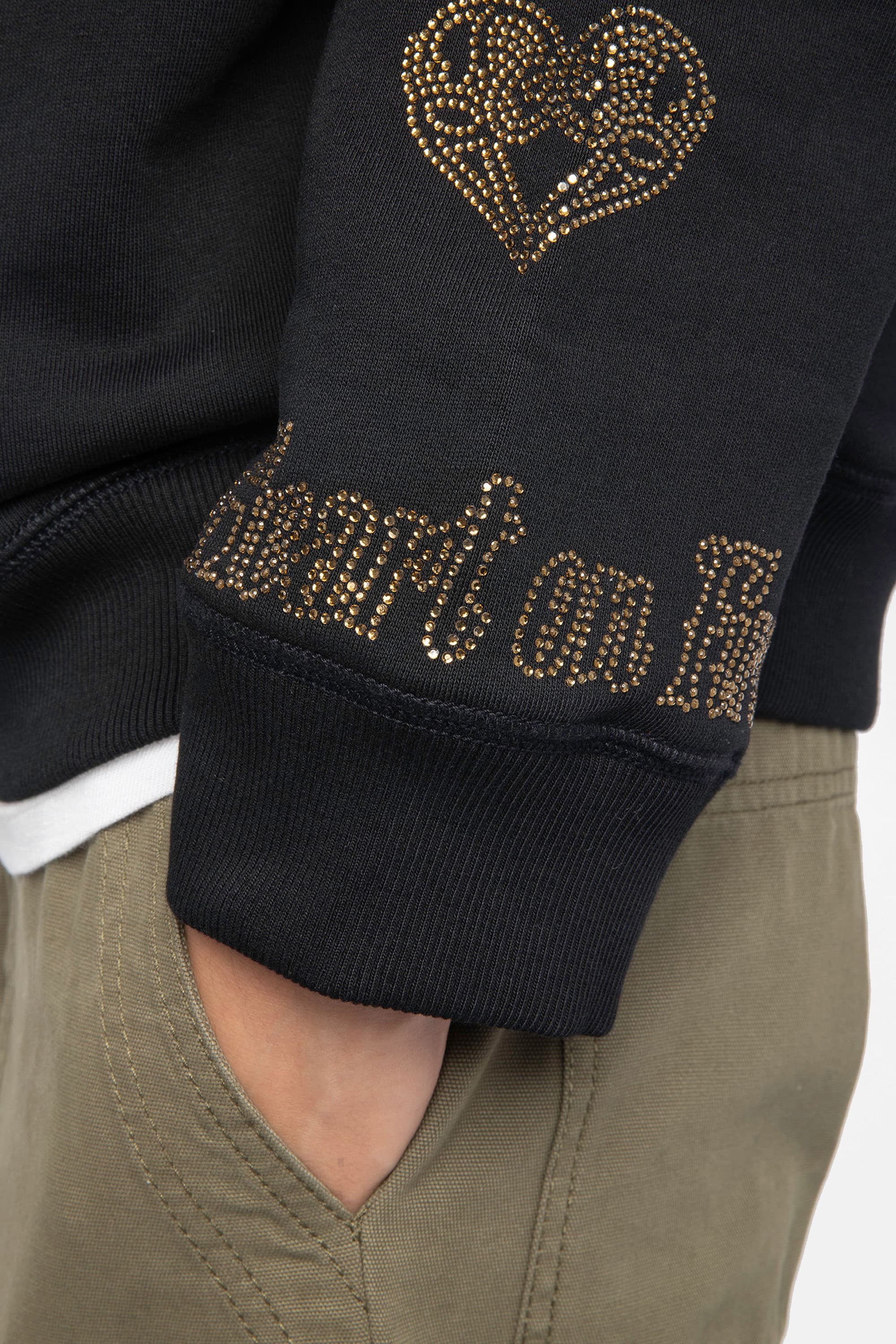 Georgy Strass Hoodie