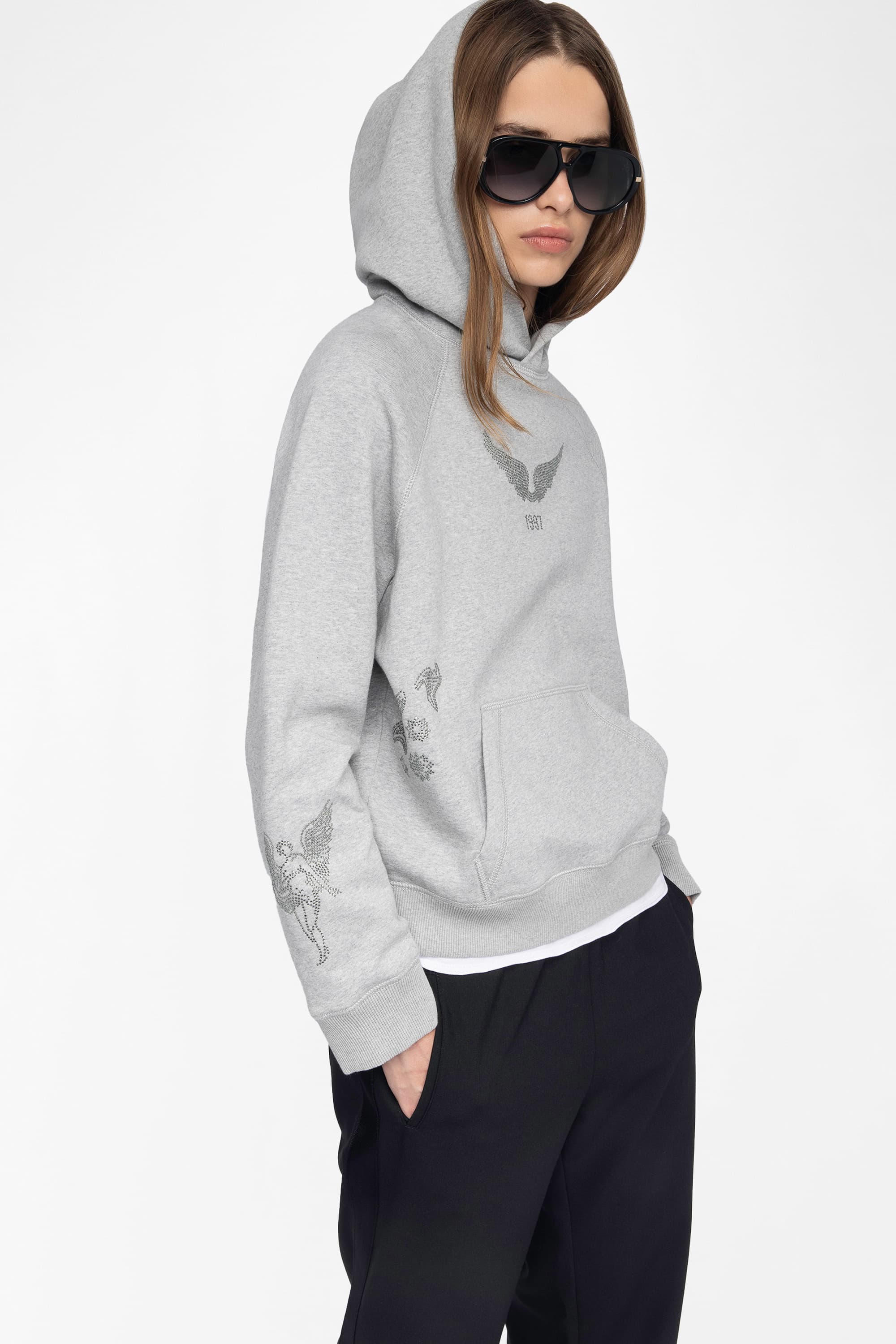 Georgy Strass Hoodie