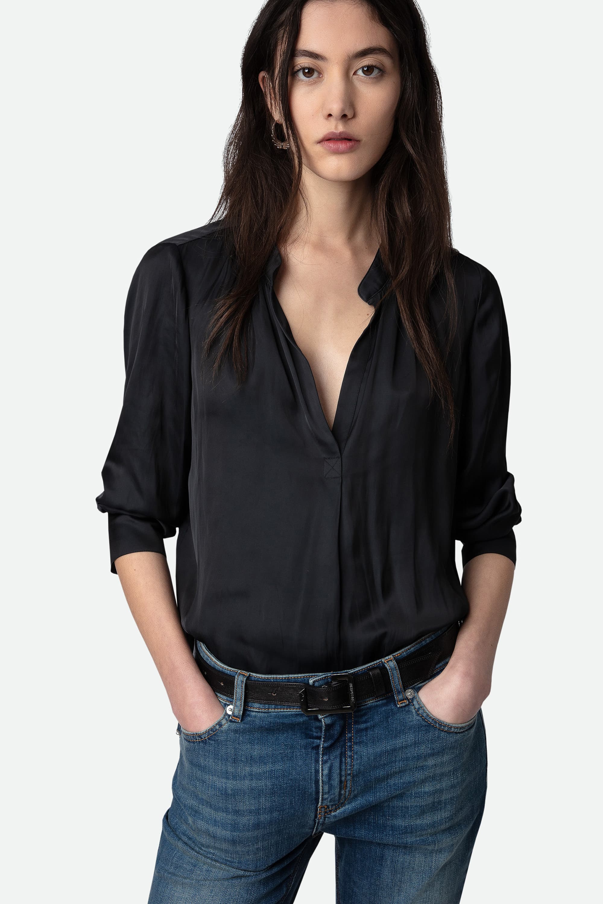 Tink Satin Blouse
