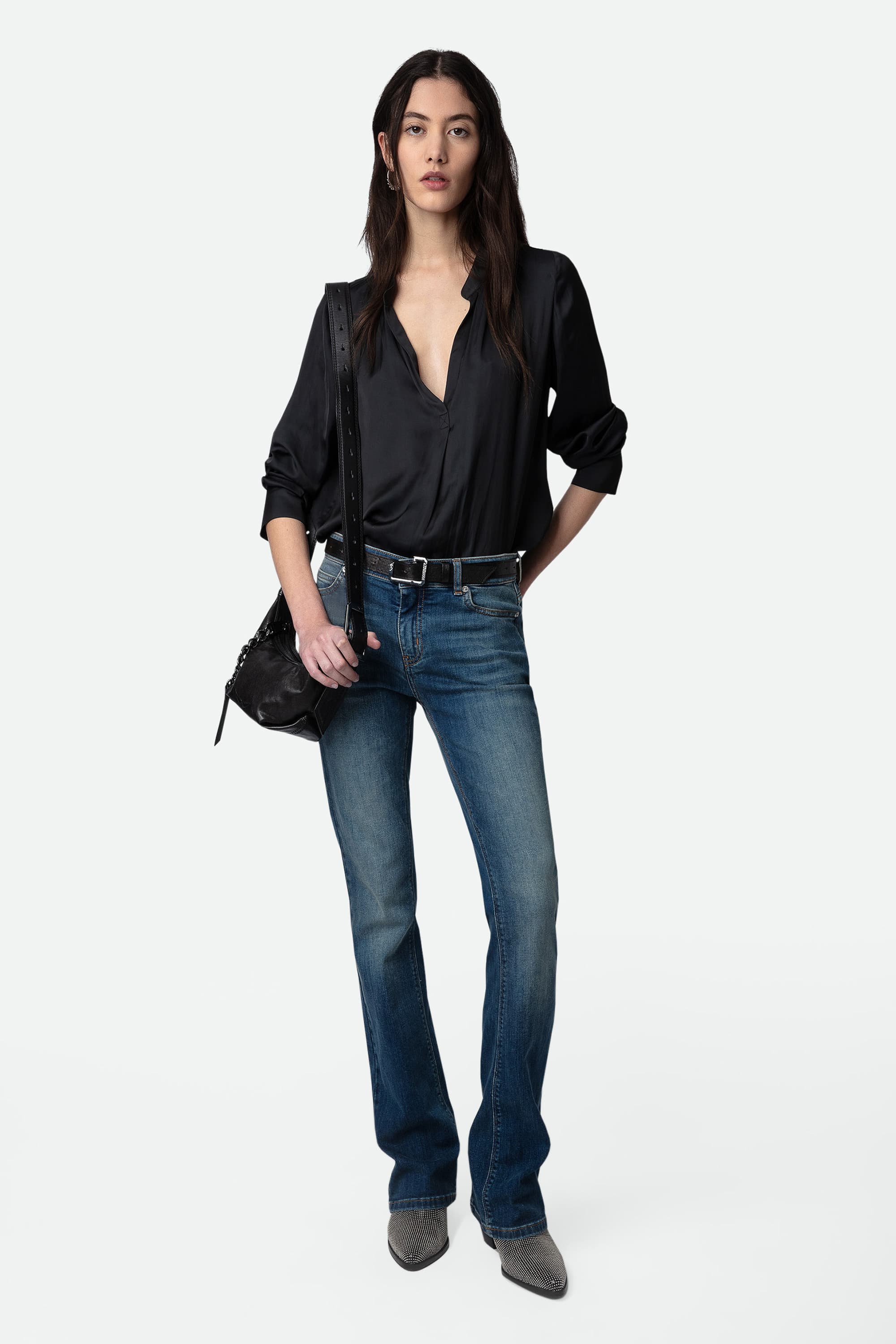Tink Satin Blouse