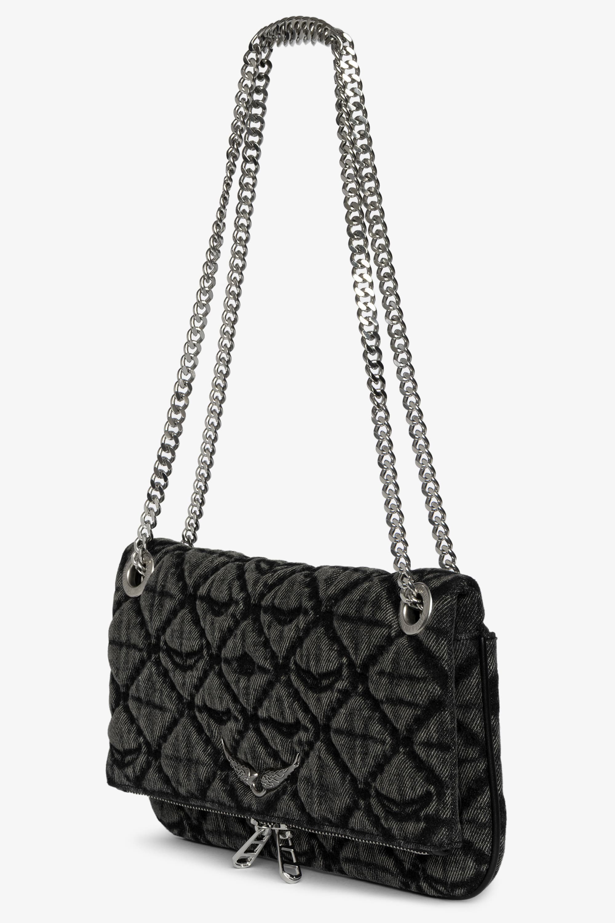 Rock Monogram Denim Bag