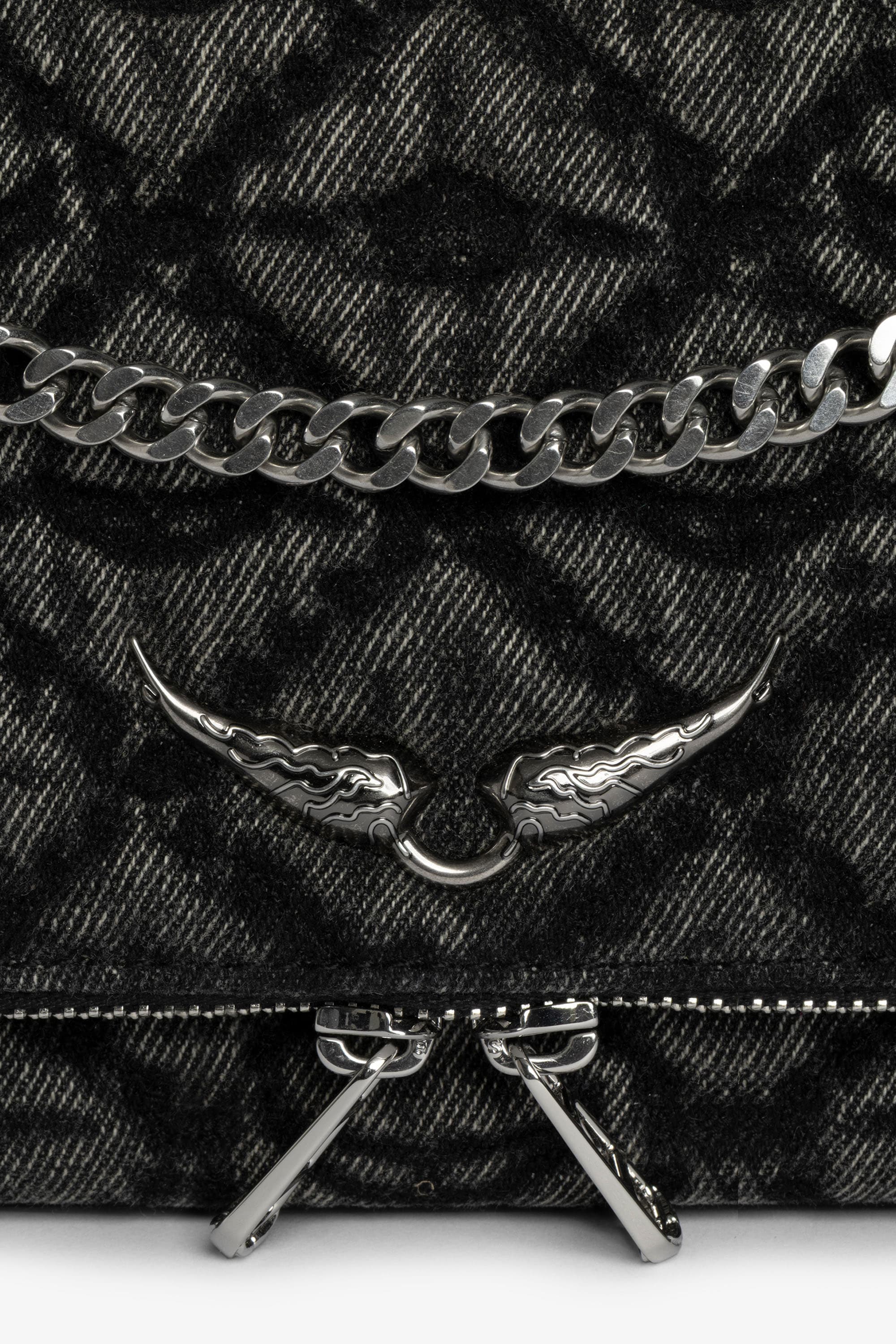 Rock Monogram Denim Bag