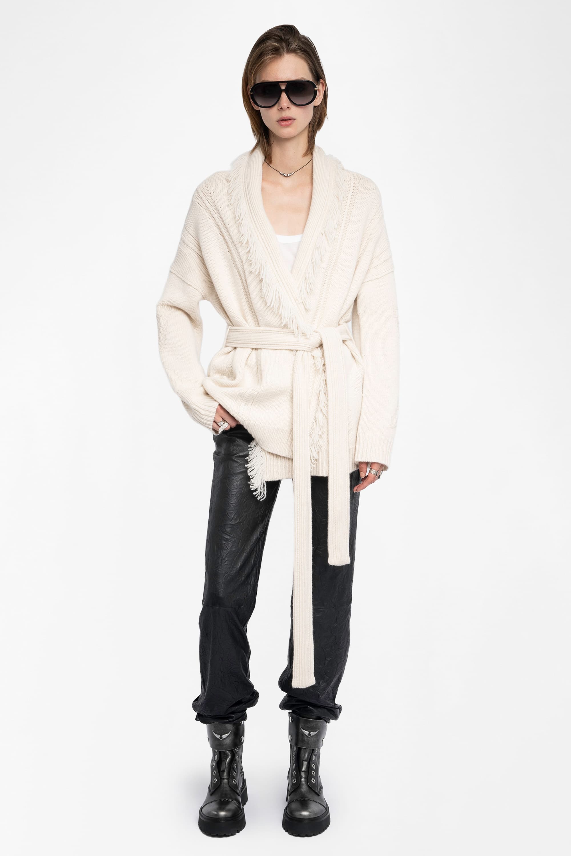Alpa Fringe Cardigan