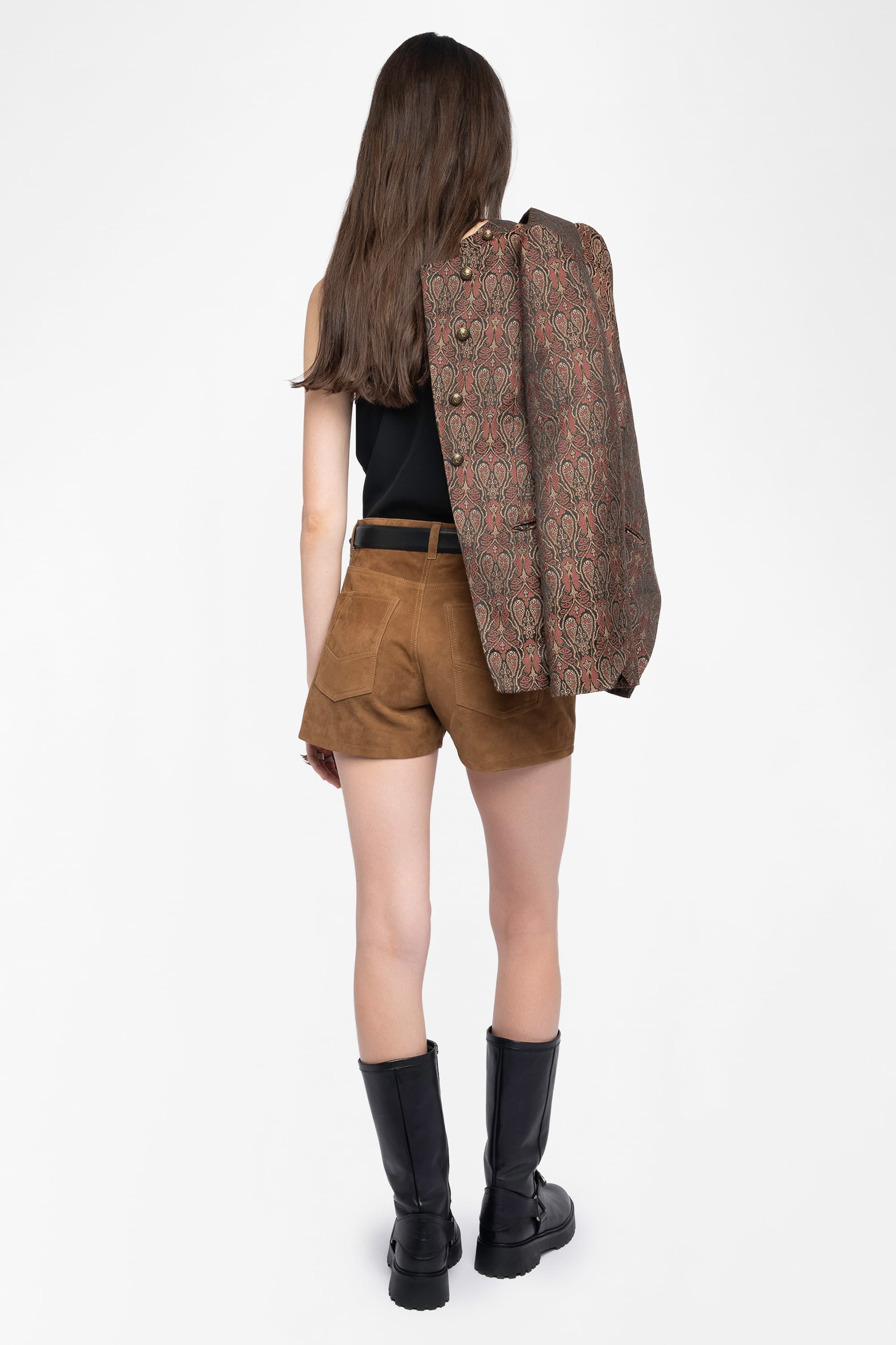 Sadys Suede Shorts