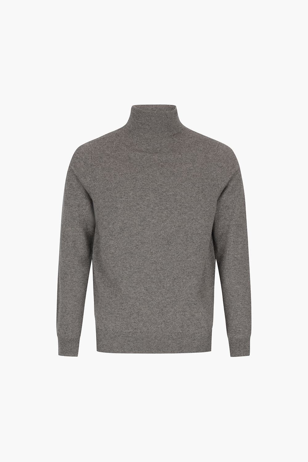 캐시미어 터틀넥 긴소매 니트 5F707AURORABROWN