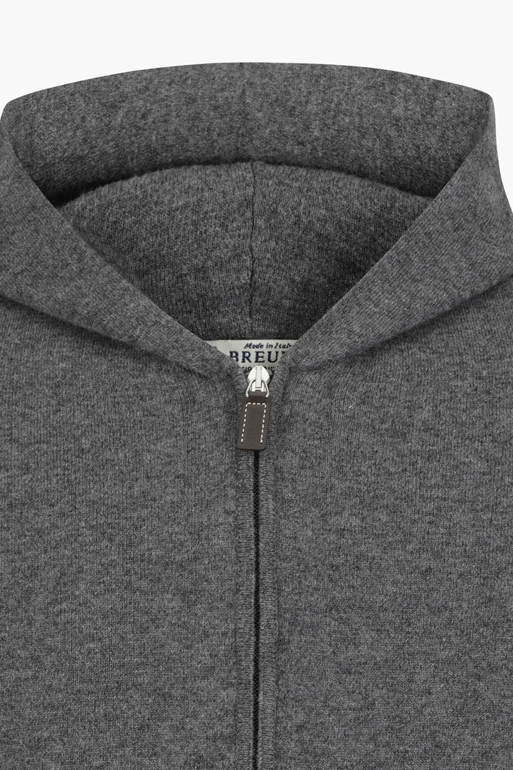 울 니트 후드 집업 BR1105H553907