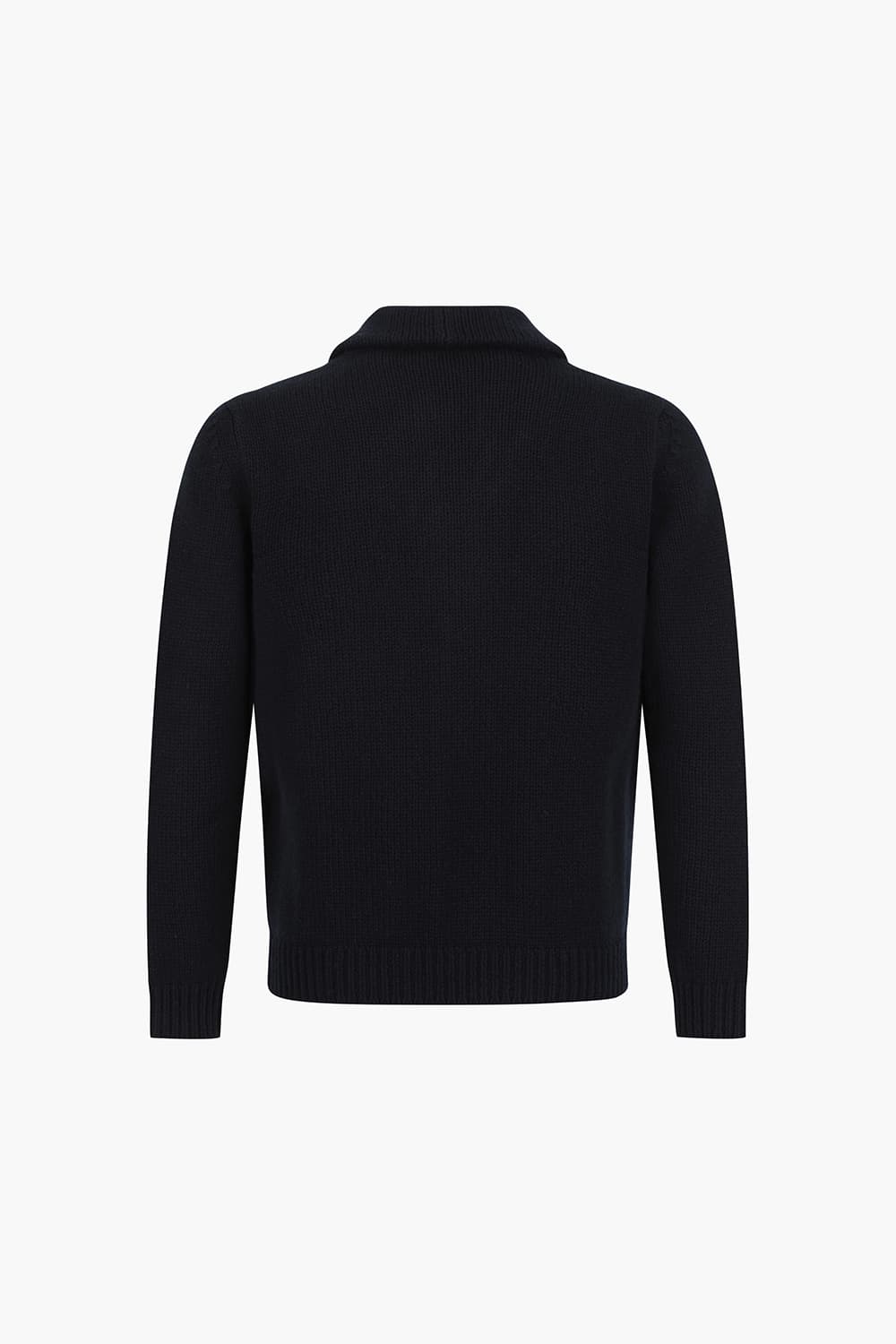 GILET 울 카라넥 가디건 BR1109H553902